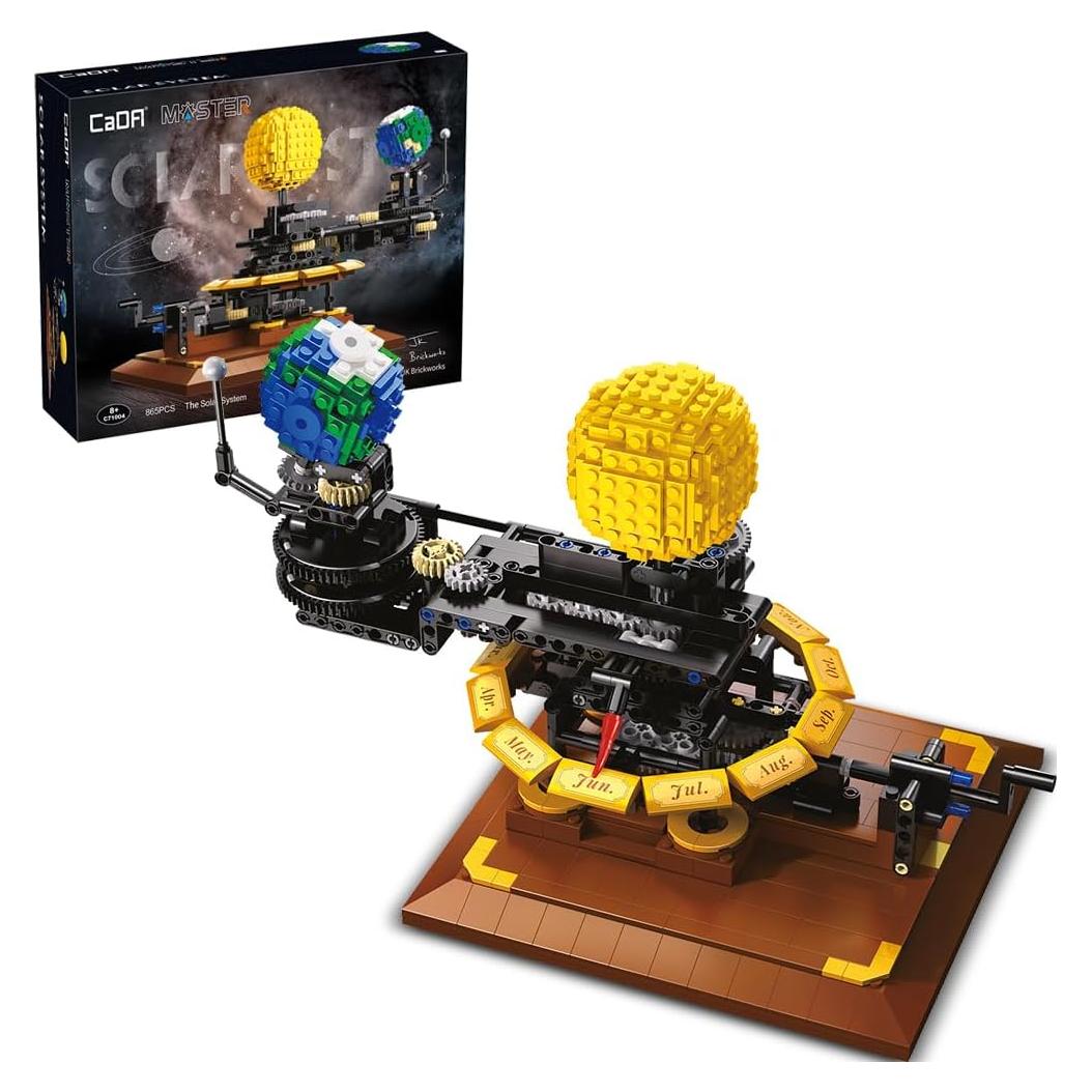 Bloque de Construcción Sistema Solar CaDA C71004W 865 Piezas