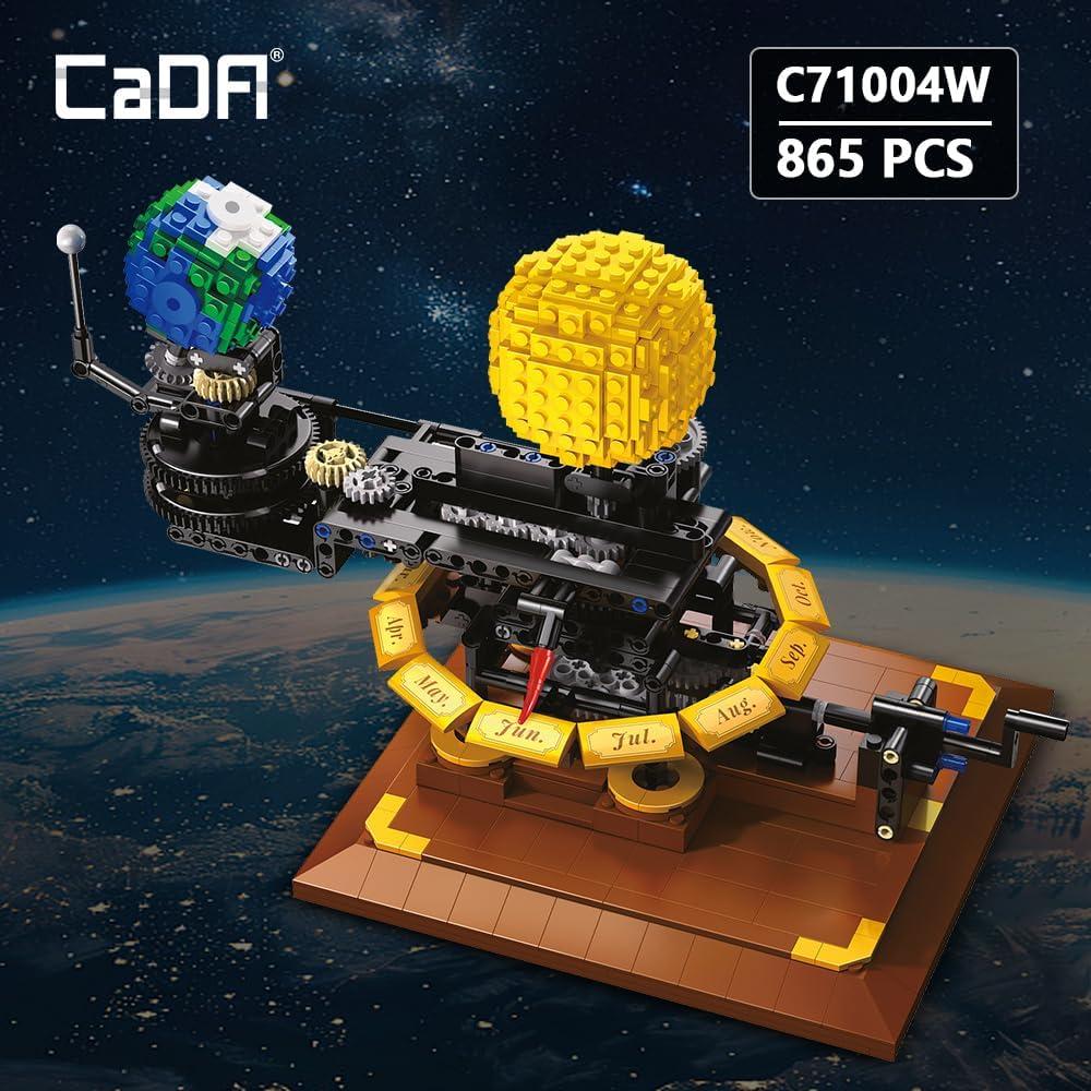 Bloque de Construcción Sistema Solar CaDA C71004W 865 Piezas