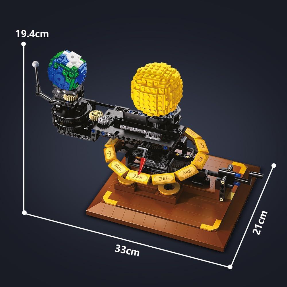 Bloque de Construcción Sistema Solar CaDA C71004W 865 Piezas