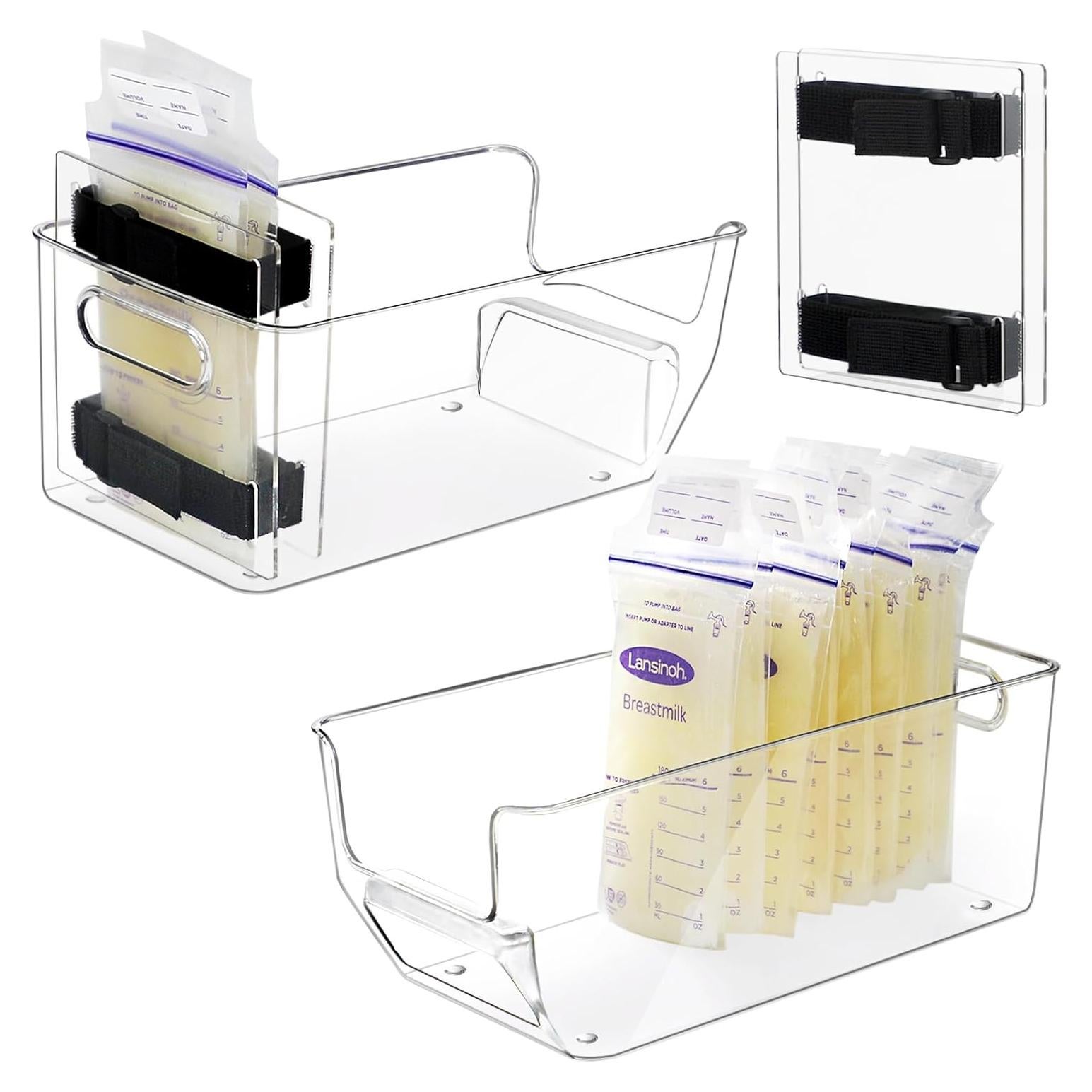 Contenedores de Almacenamiento de Leche Materna Ampliados - Kit Aplanador
