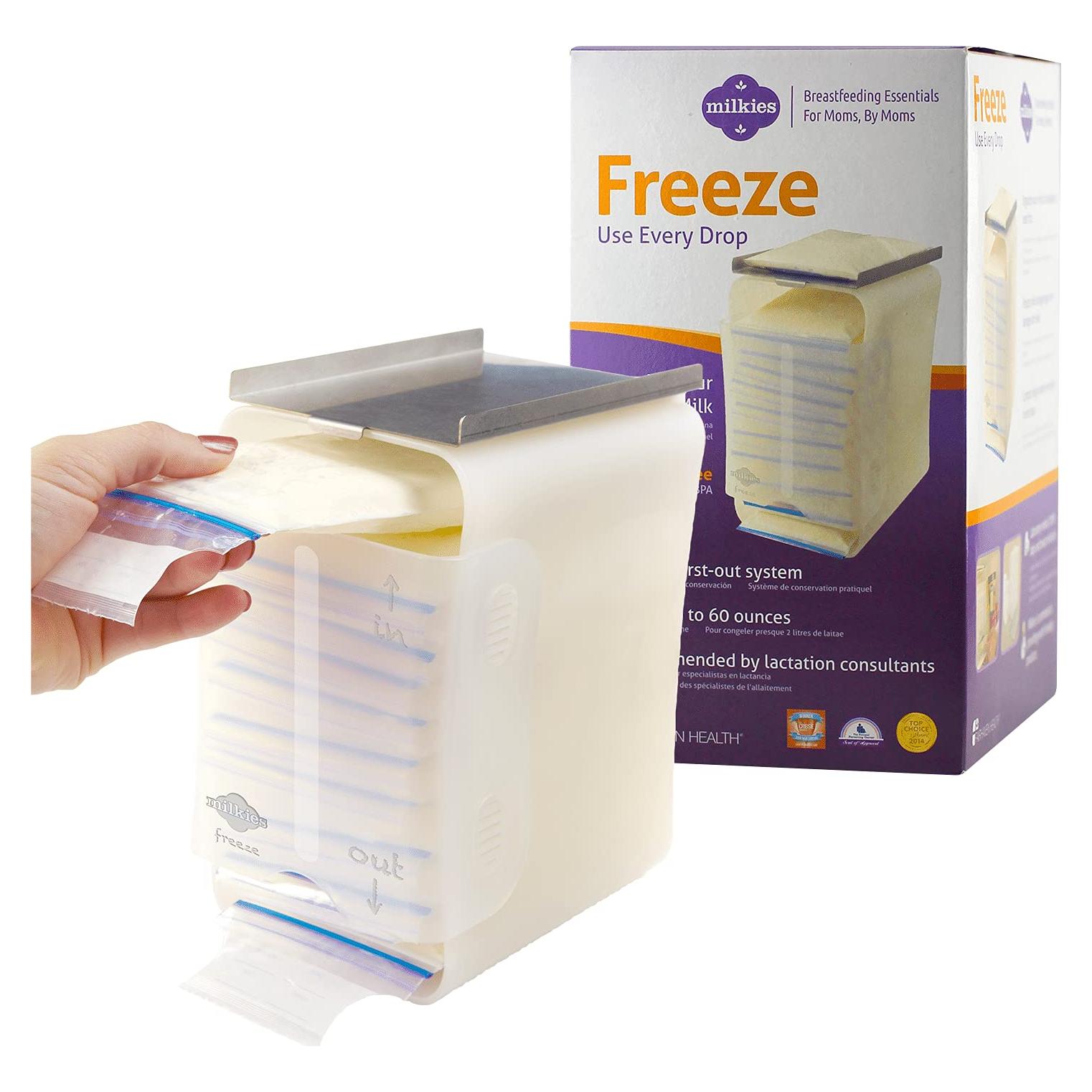 Organizador de Almacenamiento de Leche Materna Milkies Freeze - 1 Cuenta