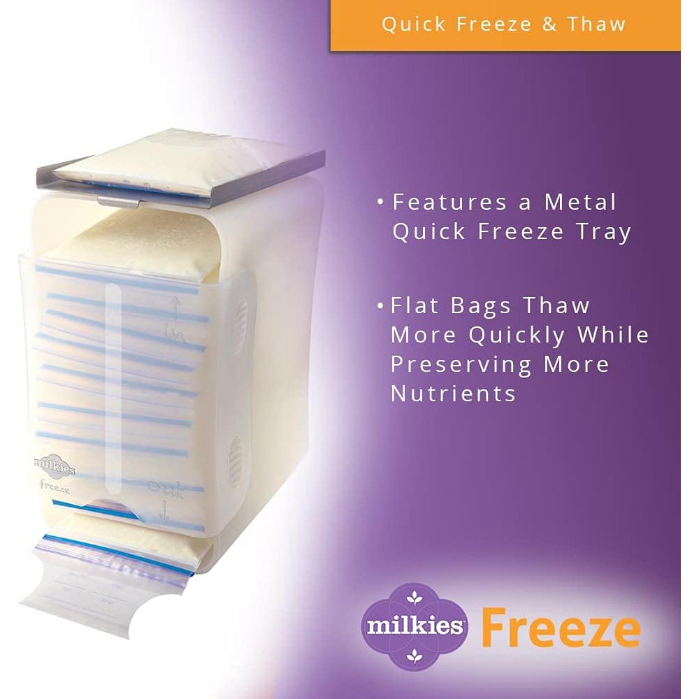 Organizador de Almacenamiento de Leche Materna Milkies Freeze - 1 Cuenta