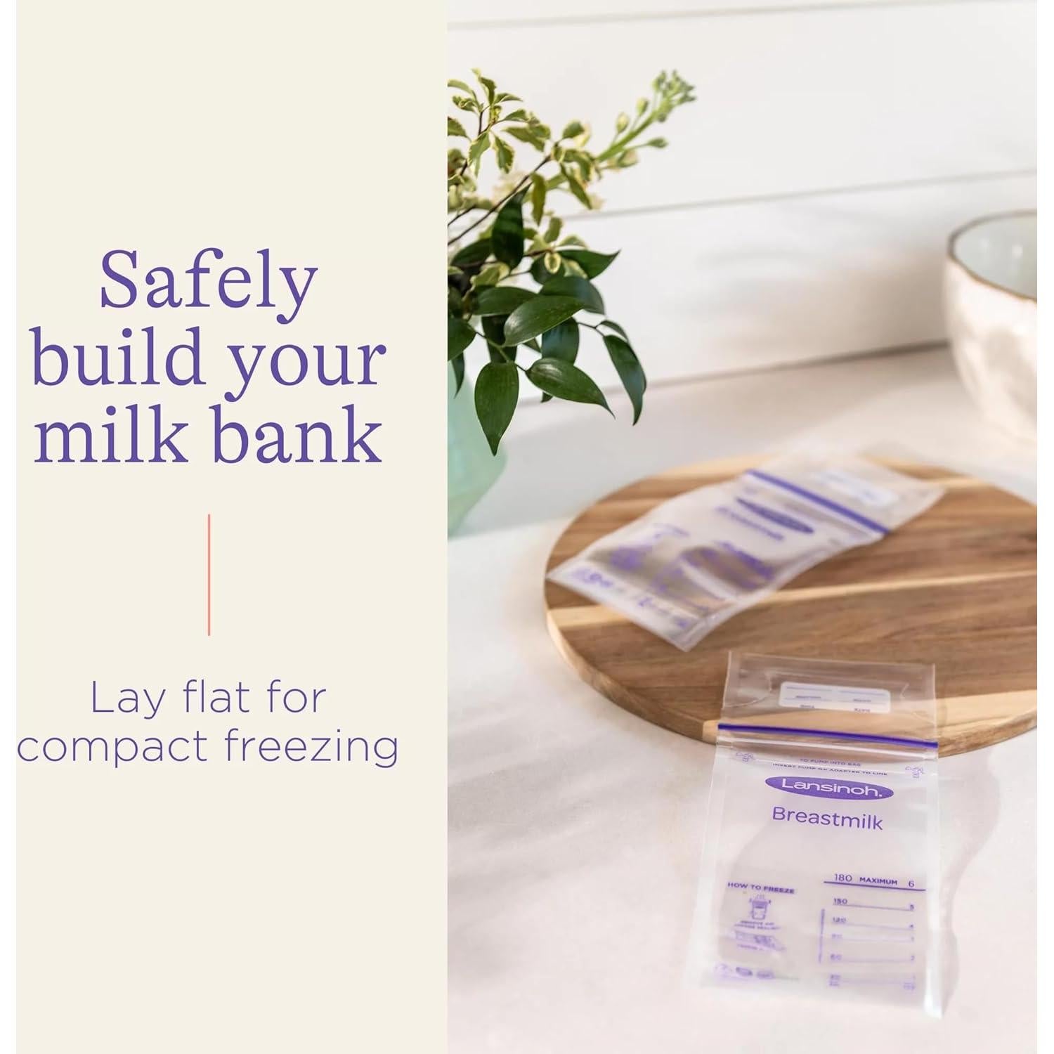 Bolsas de Almacenamiento de Leche Materna Lansinoh 25 Unidades