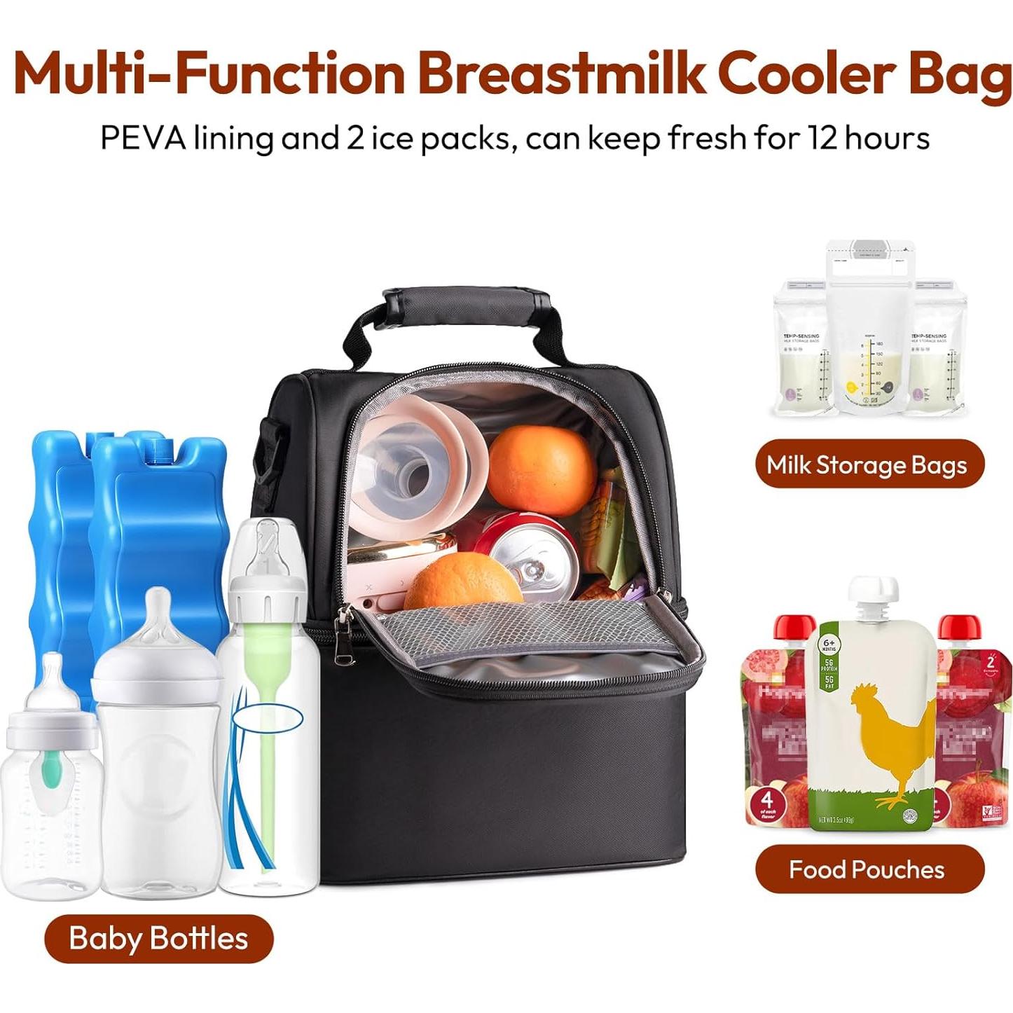 Bolsa de Enfriamiento NCVI para Leche Materna con Hielo