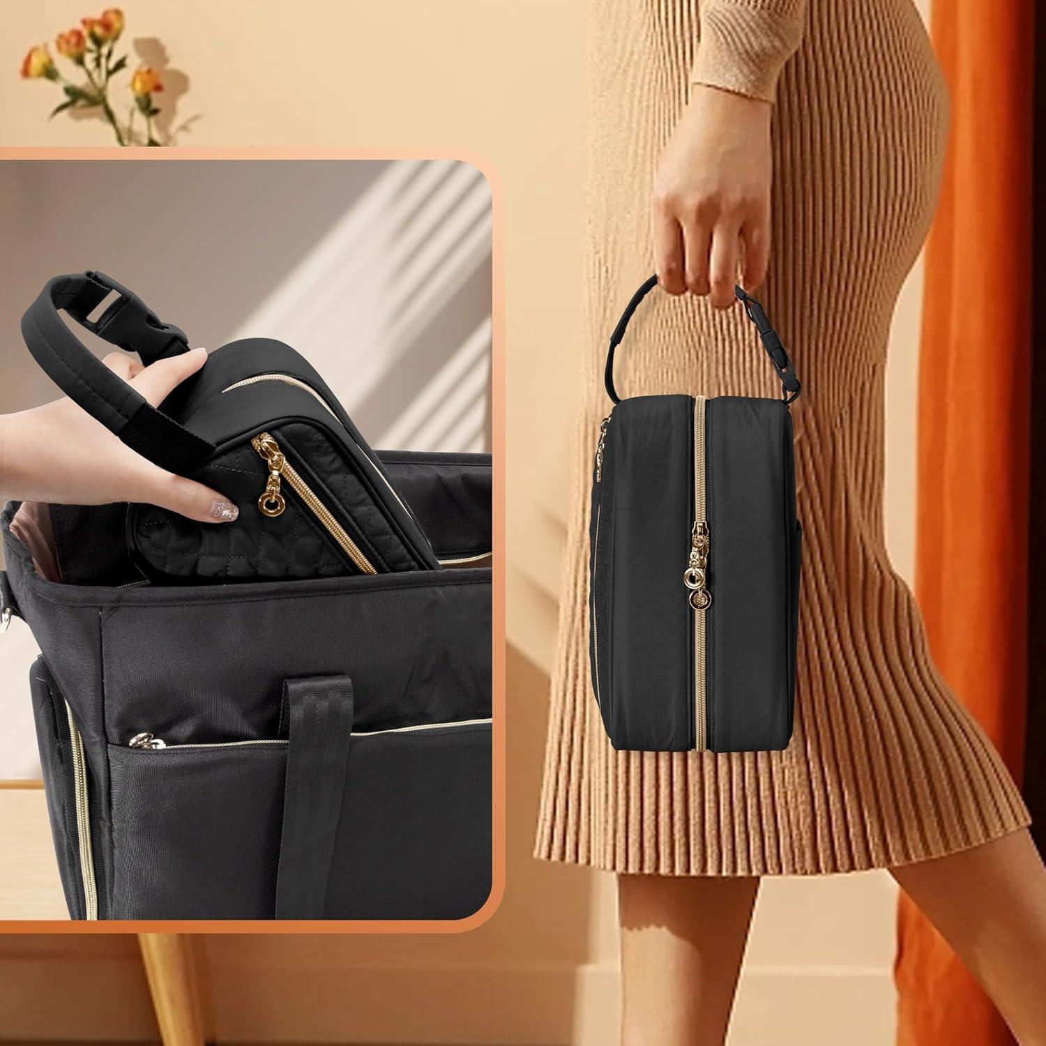 Bolsa de Enfriamiento para Leche Materna Damero - Negro