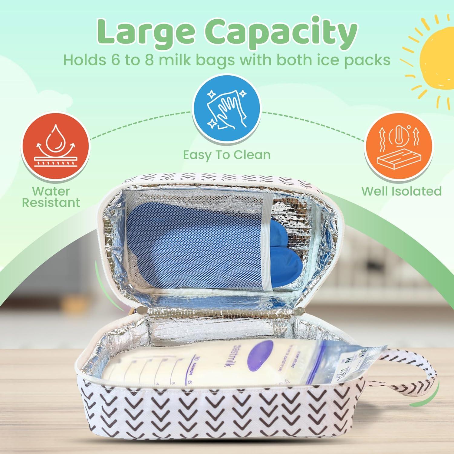 Bolsa de Enfriamiento de Leche Materna TRENDO 2L Aislada