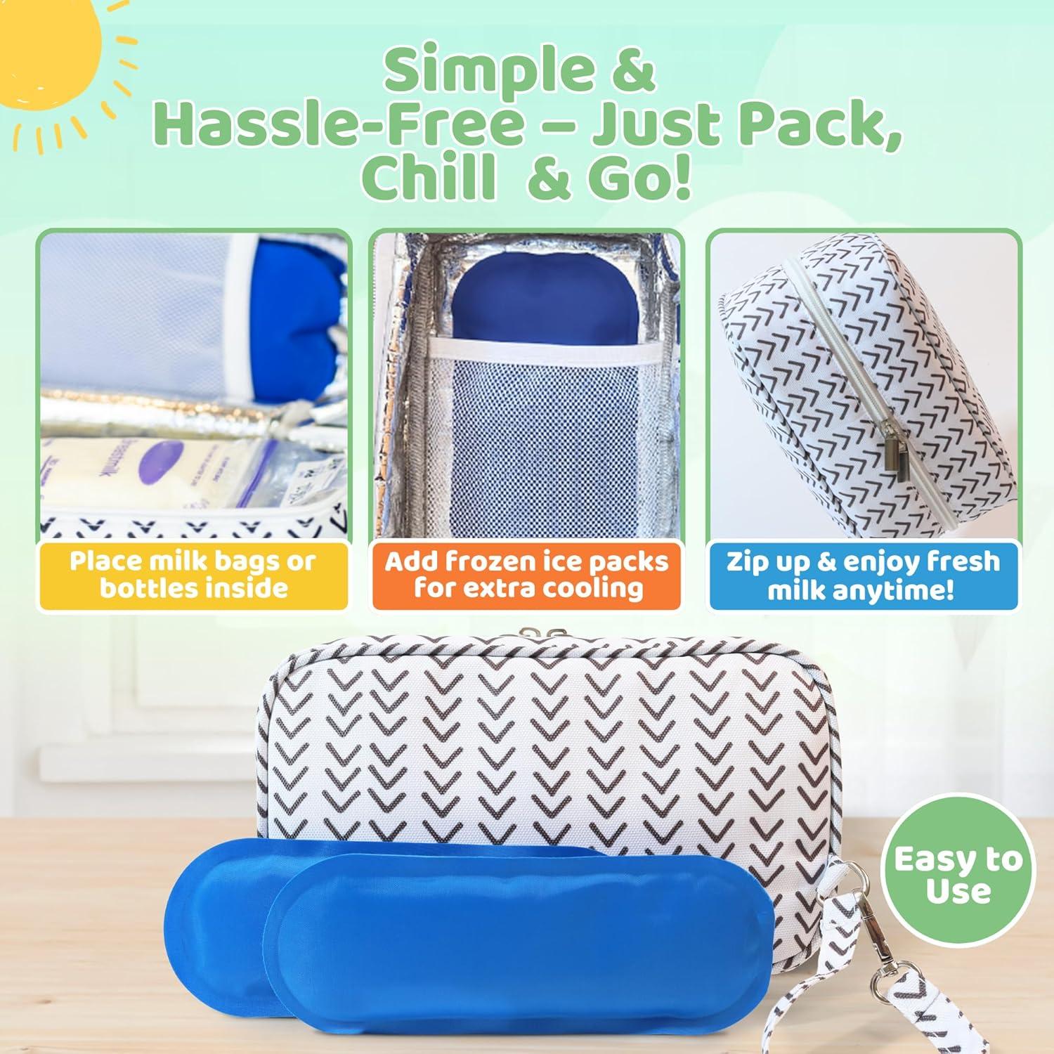 Bolsa de Enfriamiento de Leche Materna TRENDO 2L Aislada