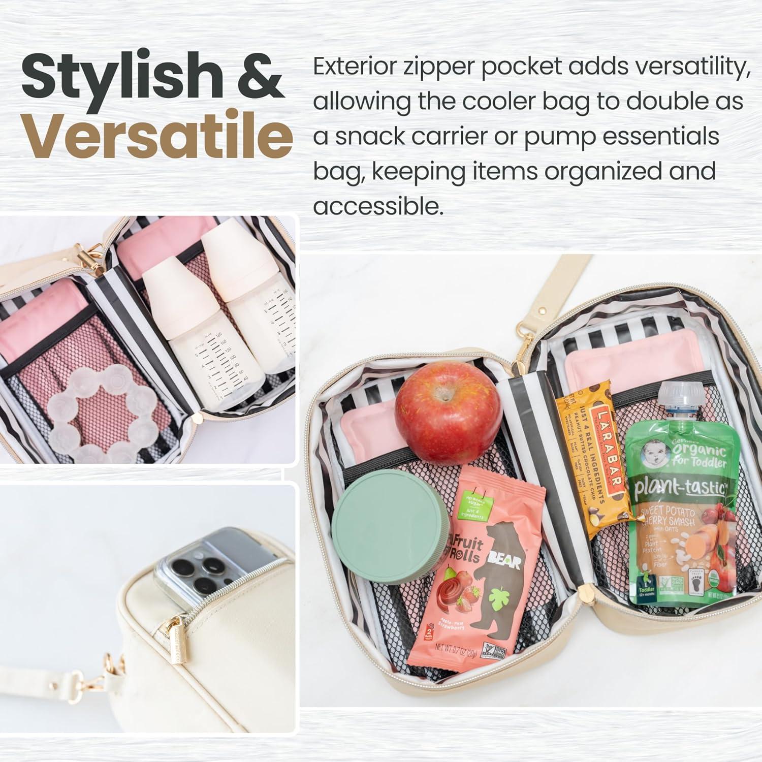 Bolsa Enfriadora de Leche Materna August Bee - Compacta y Elegante