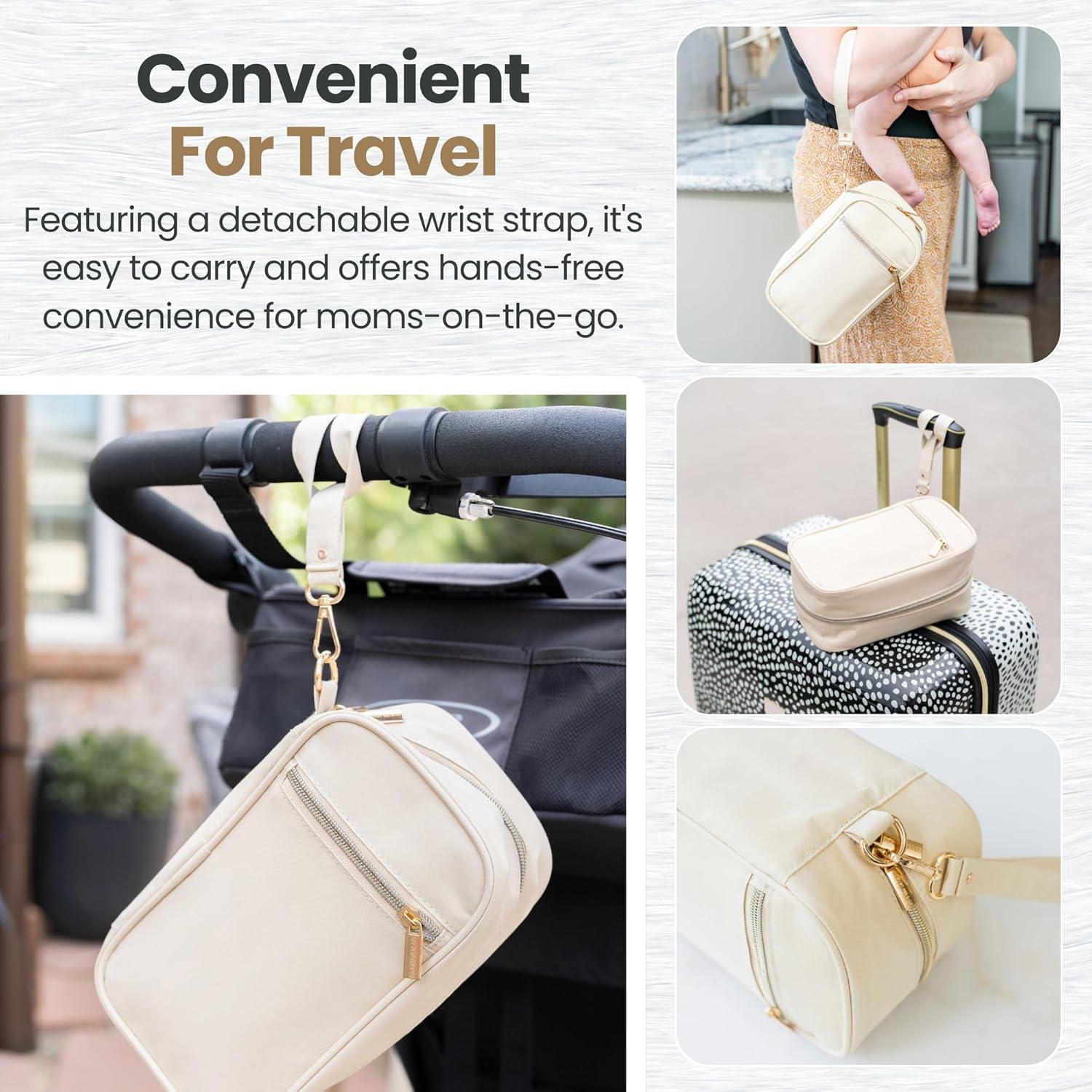 Bolsa Enfriadora de Leche Materna August Bee - Compacta y Elegante