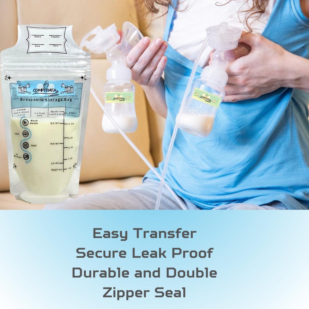Bolsas de Almacenamiento de Leche Materna ComfyDaya 25 Unidades