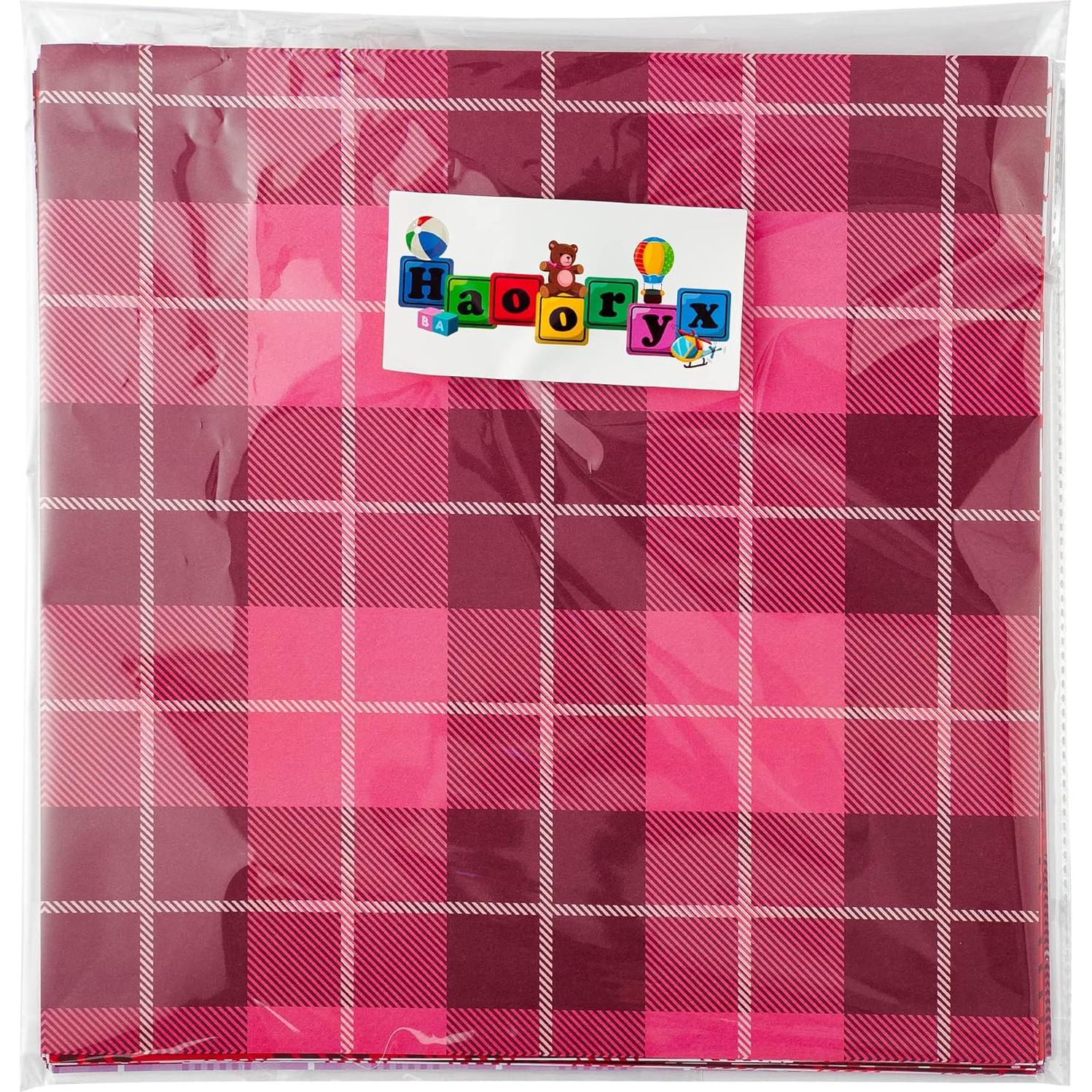 Papel Decorativo San Valentín Haooryx - 60 Hojas 28x28 cm