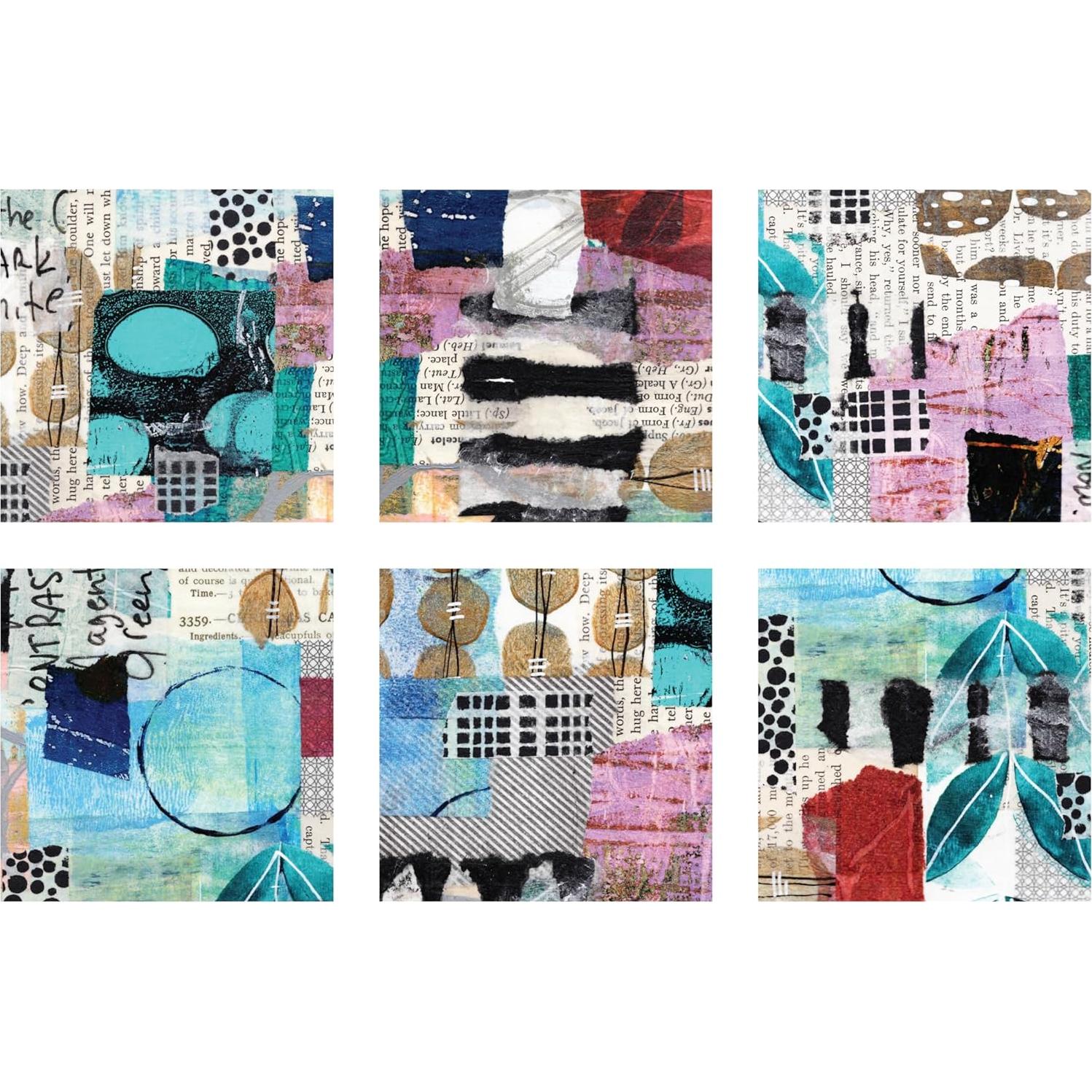 Papel de Origami Yasutomo 24 Hojas 14.92 cm 6 Patrones