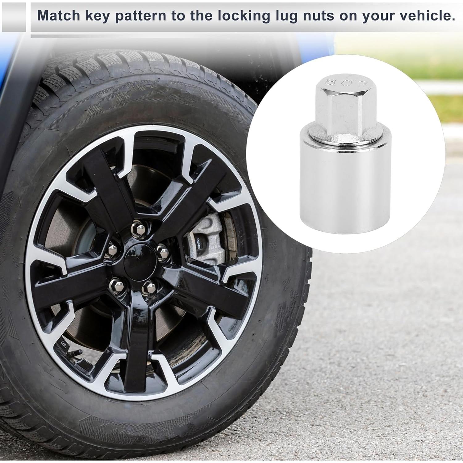 Tuerca de Bloqueo de Rueda RATCHROLL #803 para Jeep y Dodge