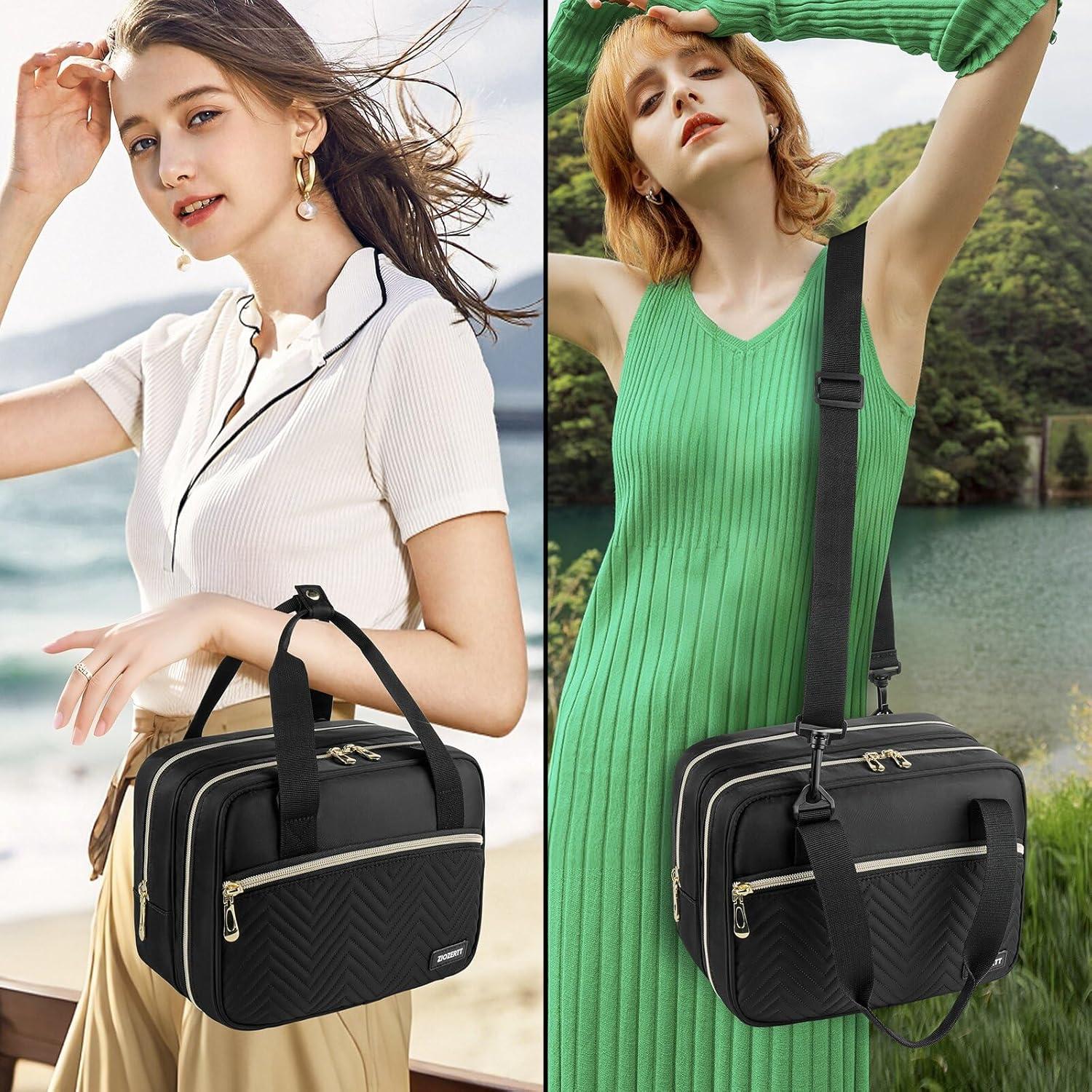 Bolsa de Viaje para Enfriar Leche Materna Momcozy Negra