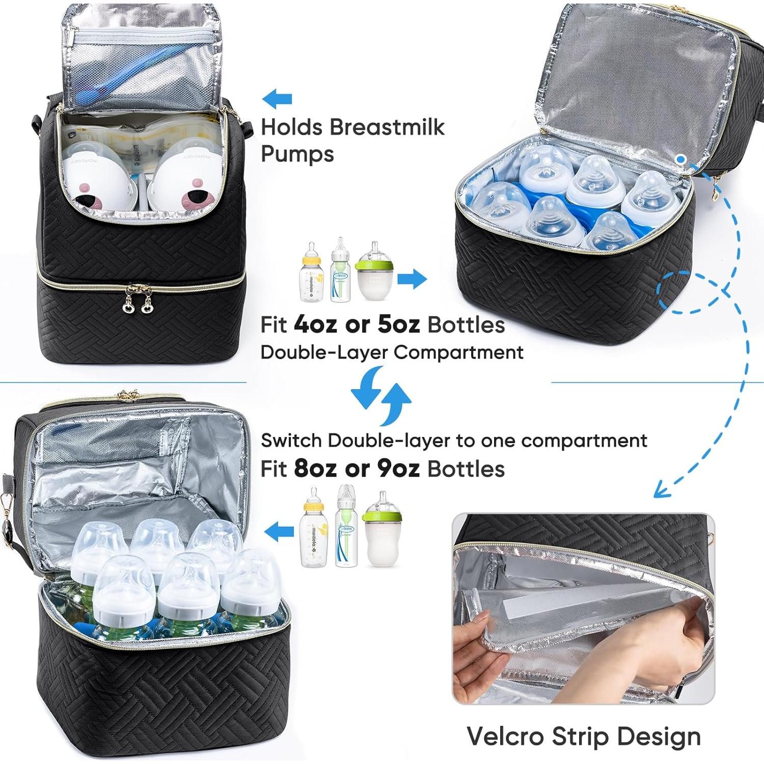 Bolsa Aislante para Leche Materna SFYBYHEART - 6 Botellas 266 ml