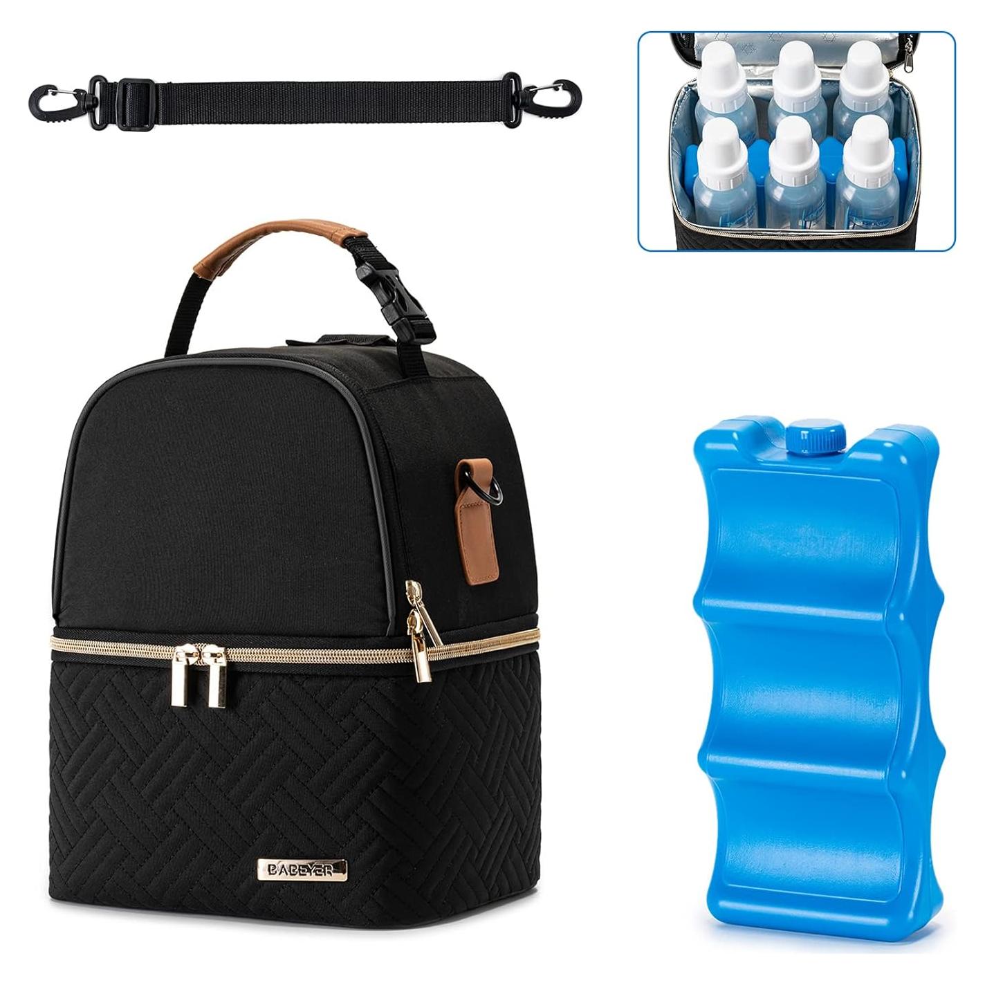 Bolsa Enfriadora para Leche Materna BABEYER 6 Biberones 266 ml