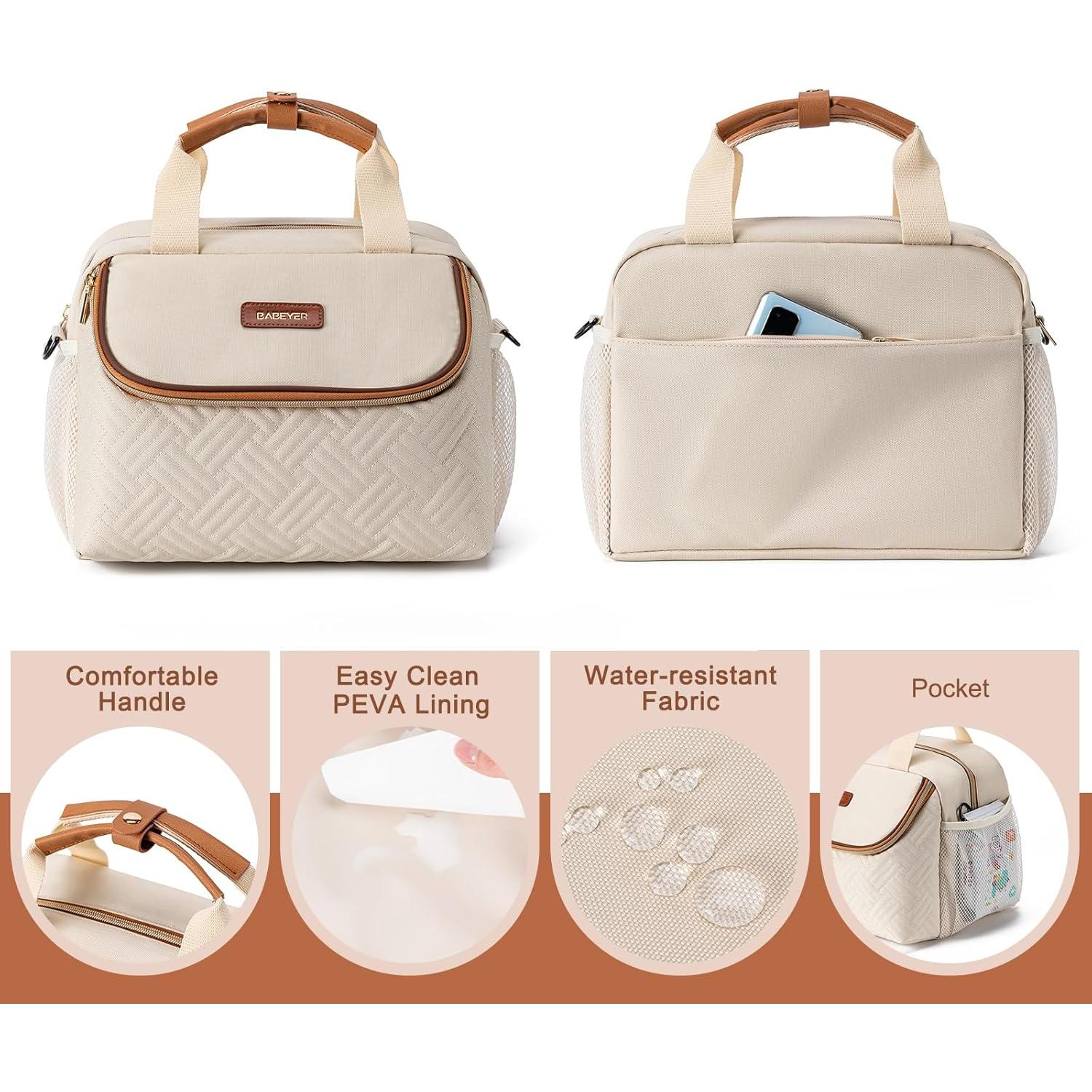 Bolsa de Enfriamiento de Leche Materna BABEYER 8.6L Crema