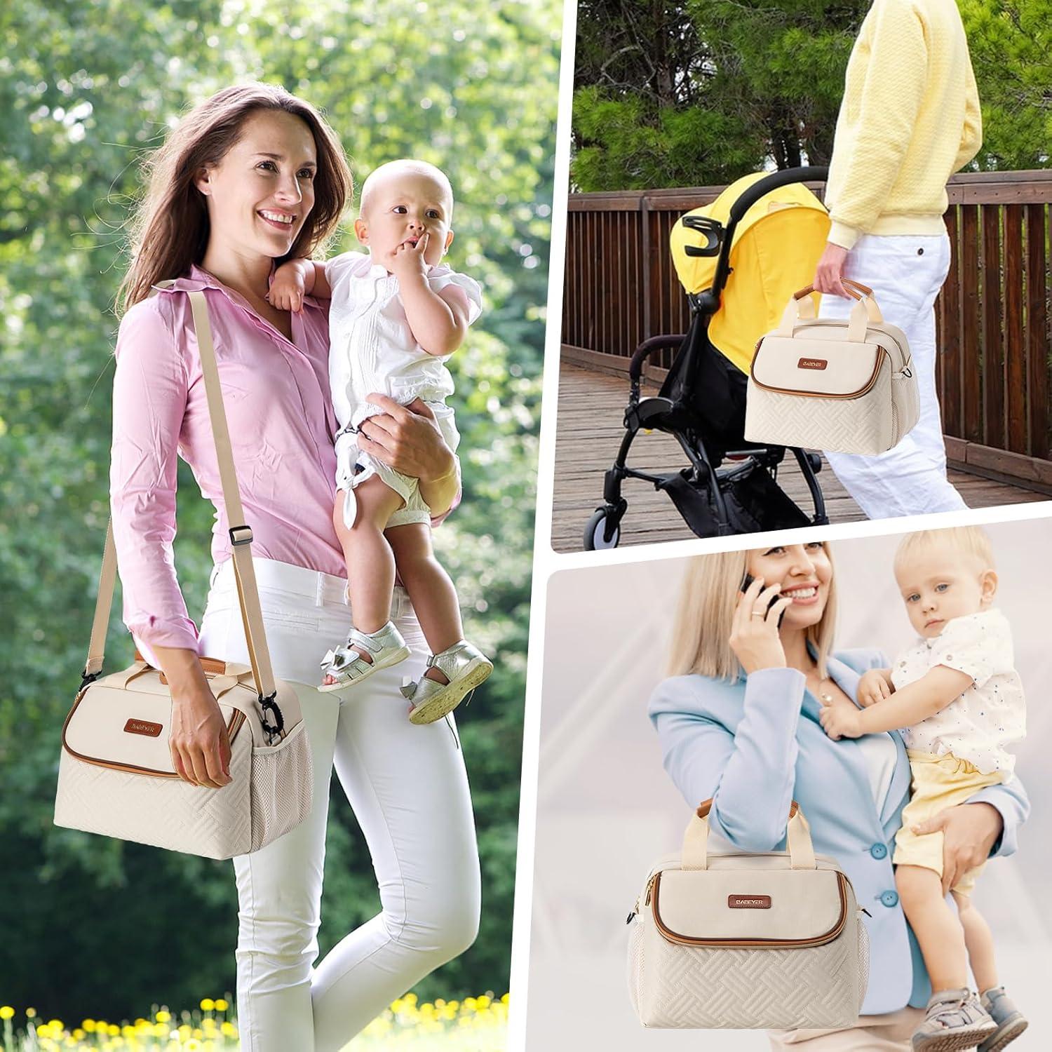 Bolsa de Enfriamiento de Leche Materna BABEYER 8.6L Crema