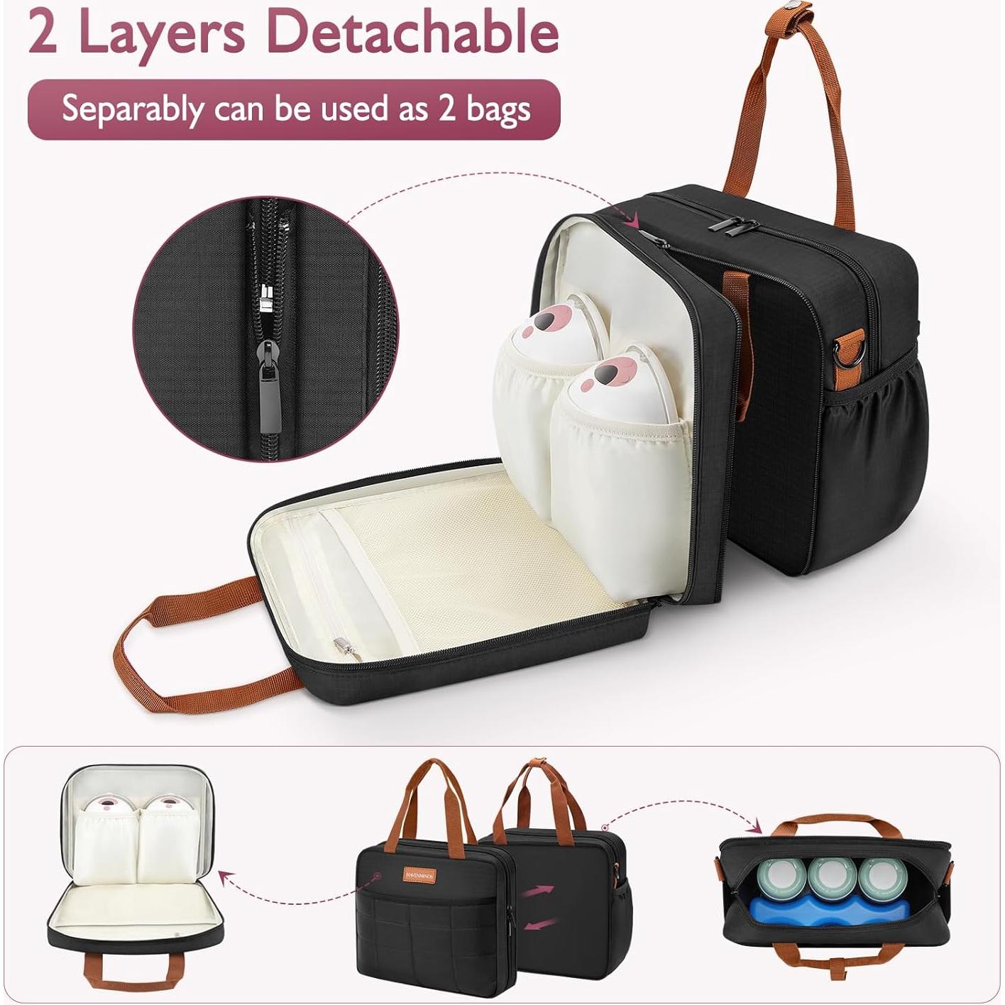 Bolsa de viaje enfriadora de leche materna BBC002017-B-ZH