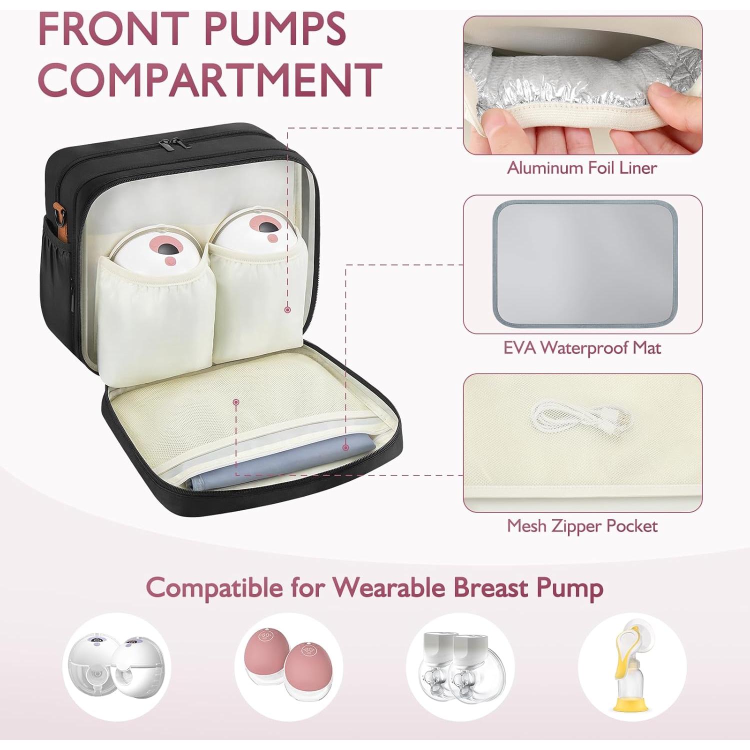 Bolsa de viaje enfriadora de leche materna BBC002017-B-ZH