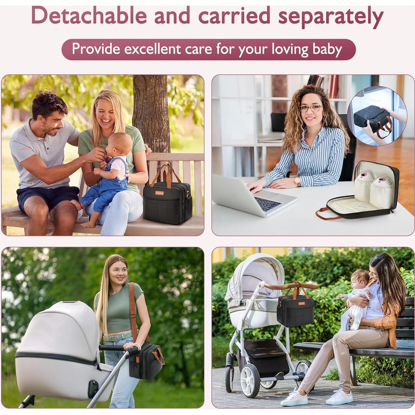 Bolsa de viaje enfriadora de leche materna BBC002017-B-ZH