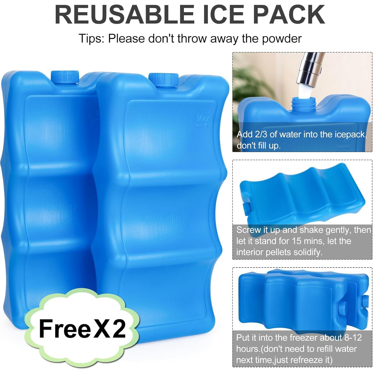 Bolsa de Enfriamiento de Leche Materna Sanchamy Gris Doble Capa