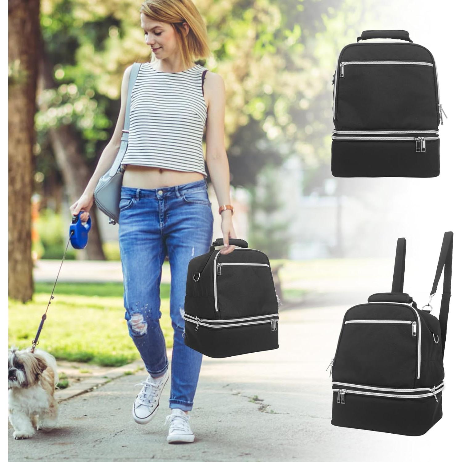 Bolsa Enfriadora de Leche Materna Wanyshapy Negra 0.76kg