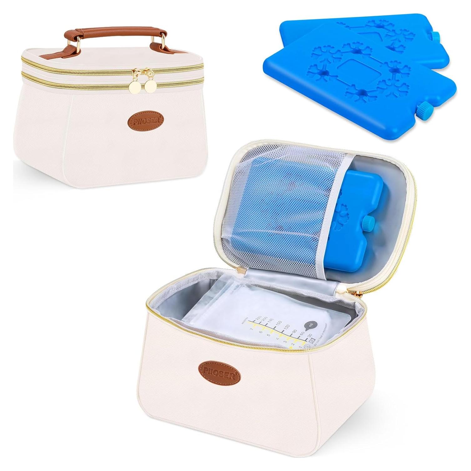 Bolsa de Enfriamiento PIIOSER para Leche Materna con 2 Hielos