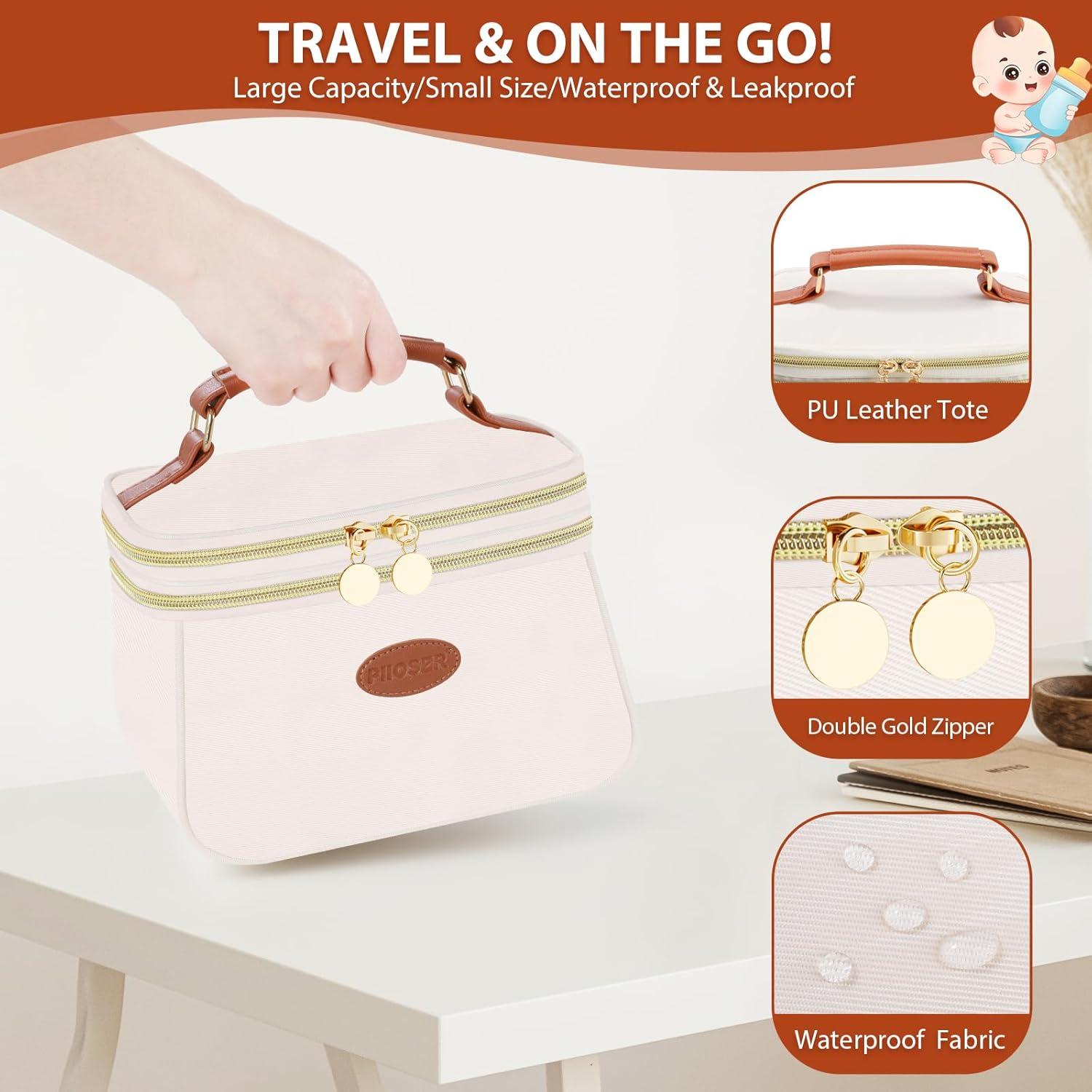 Bolsa de Enfriamiento PIIOSER para Leche Materna con 2 Hielos