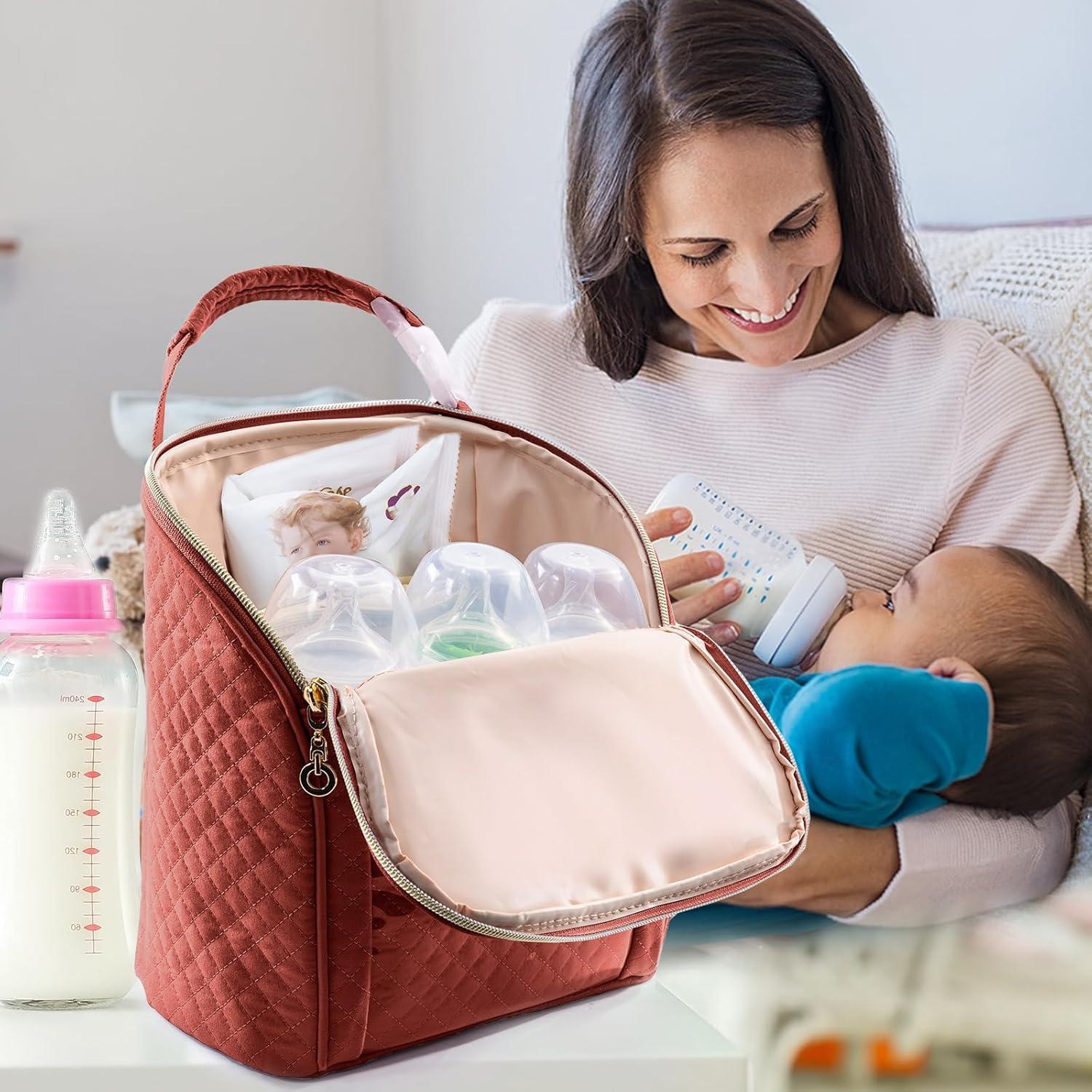 Bolsa Térmica para Leche Materna SFYBYHEART 3 Botellas