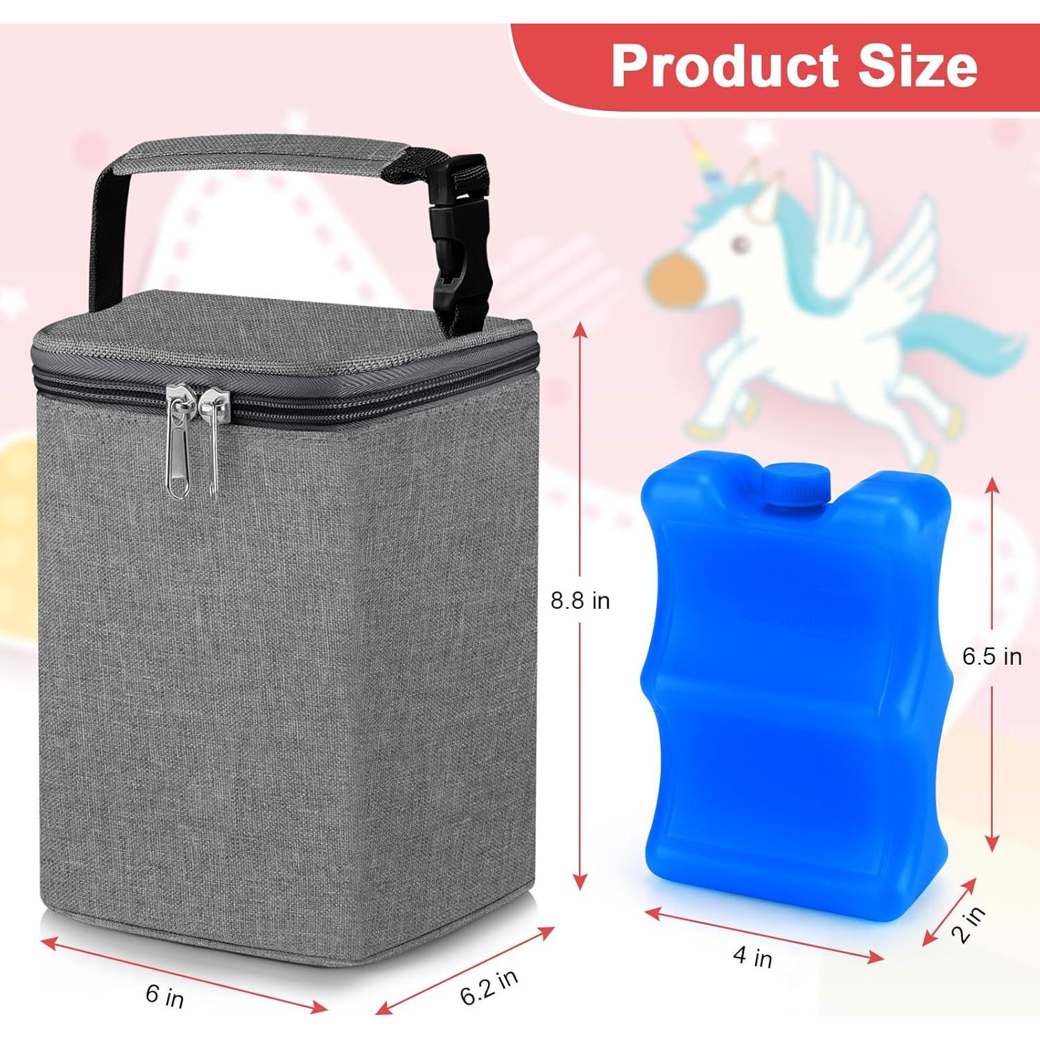 Bolsa Térmica Accmor para Biberones - Acomoda 4 de 240ml