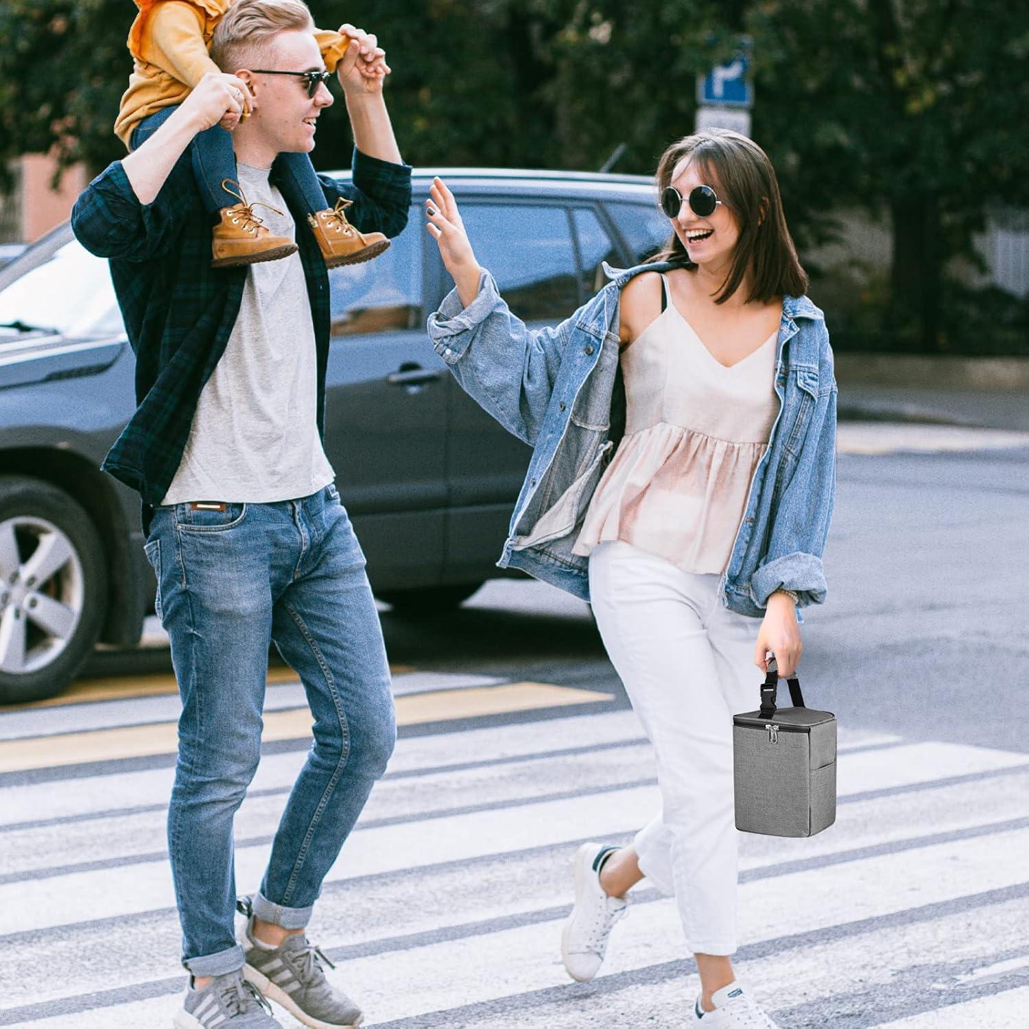 Bolsa Térmica Accmor para Biberones - Acomoda 4 de 240ml