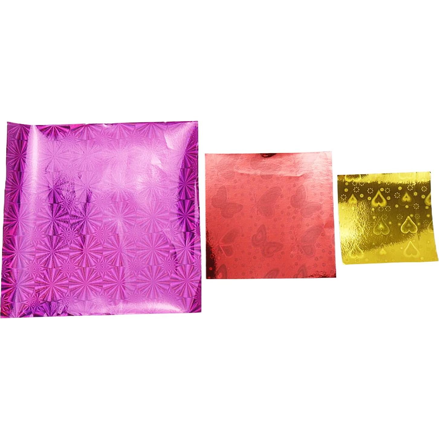 150 Hojas de Papel de Origami Brillante WDONAY 7x7cm 10x10cm 15x15cm