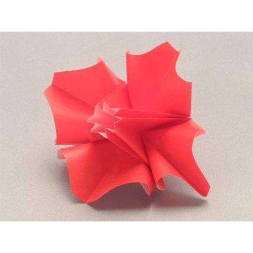 Papel de Origami Taro 15 cm Rojo 50 Hojas Kami Japonés