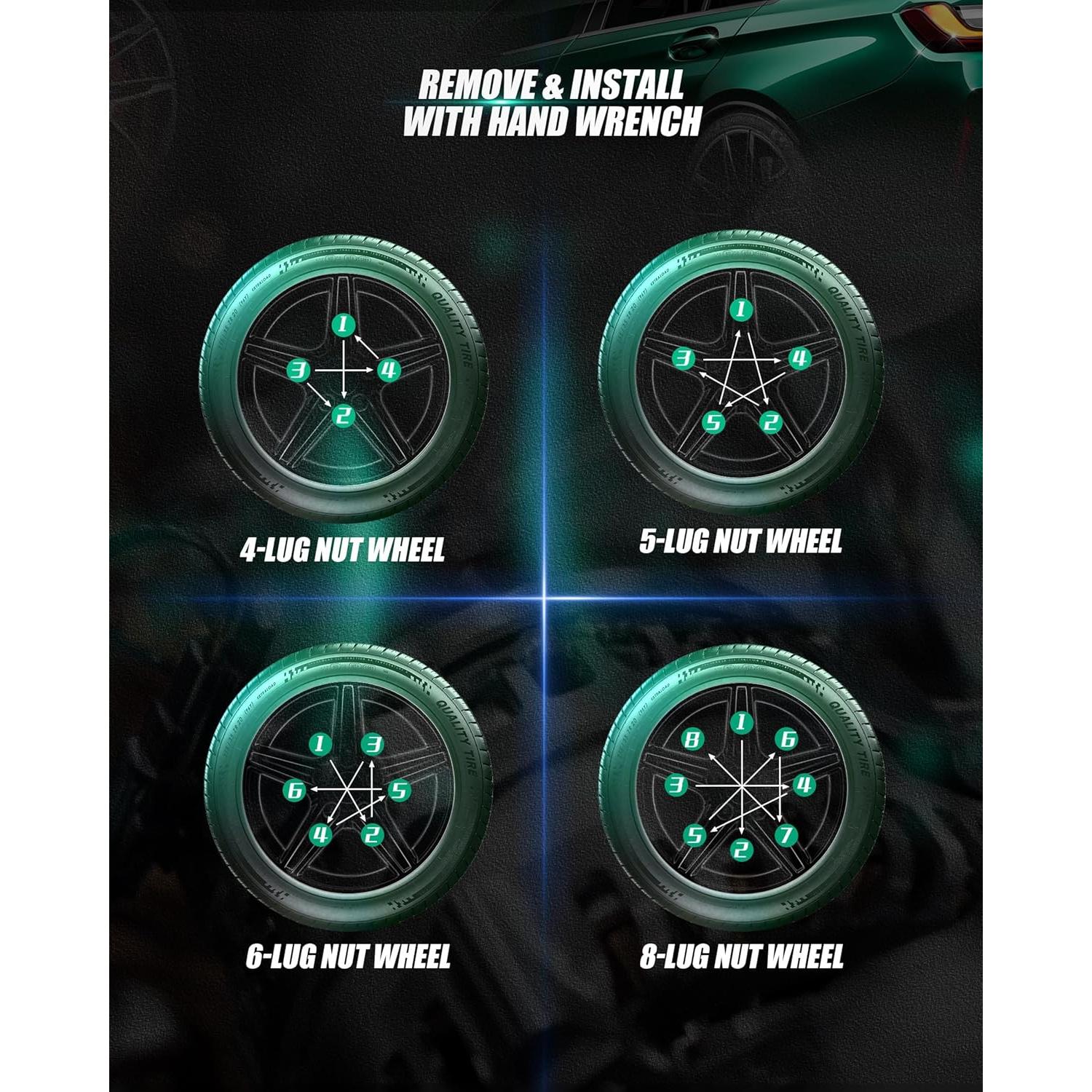 Tuercas de Pico M14x1.5 Cromo Glorider 24pcs 112mm