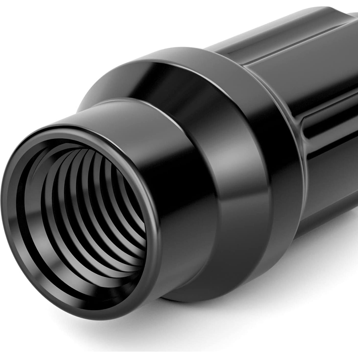 Tuercas de Rueda KSP M12x1.5 24PCS Acorn Negra para Toyota