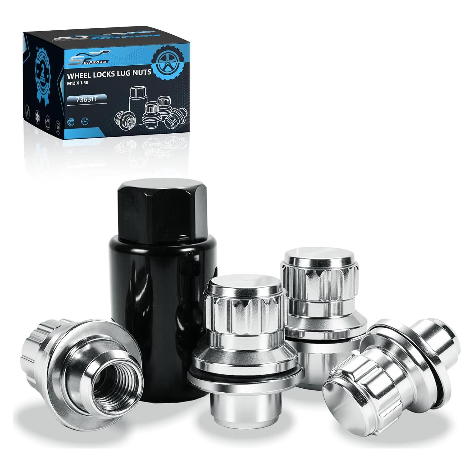 Tuercas de bloqueo de rueda M12x1.5 Maureen para Toyota y Lexus