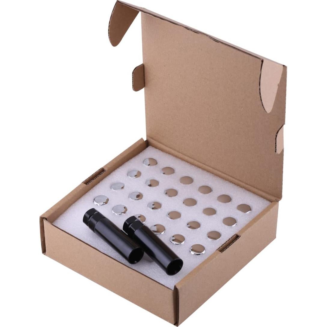 Juego de 24 Tuercas de Rueda M14x1.5 ChnewAuto con Llaves