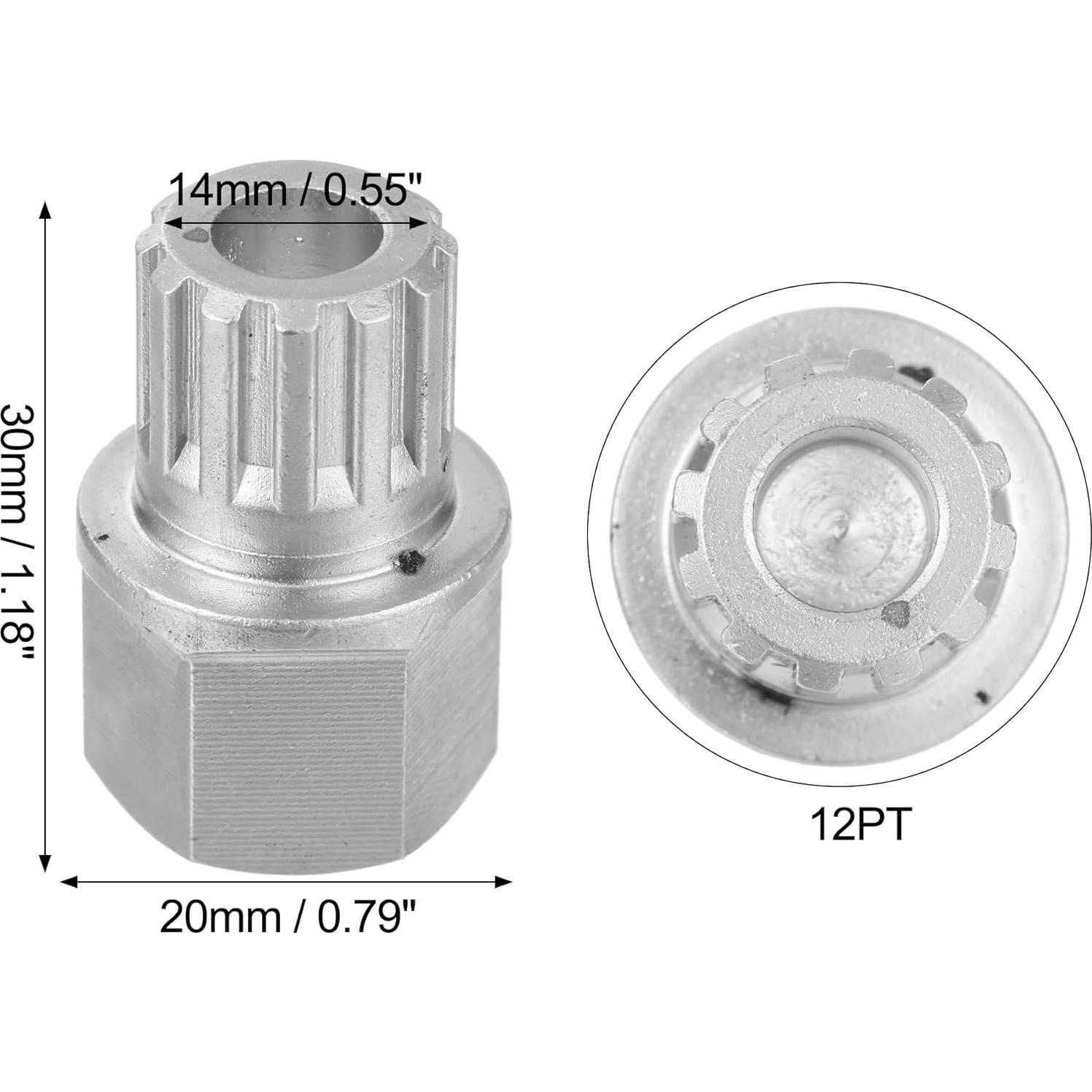 Tuerca de Seguridad Antirrobo X AUTOHAUX 57/12PT para VW/Audi