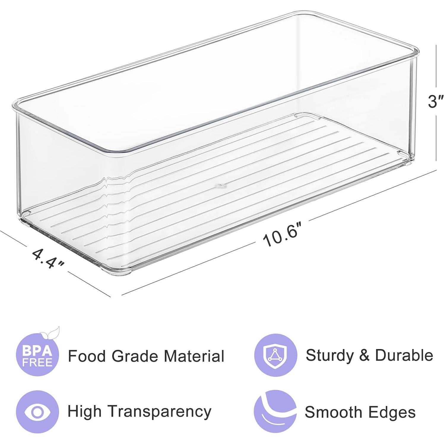Contenedores de Almacenamiento de Leche Materna Hudgan 4 PCS