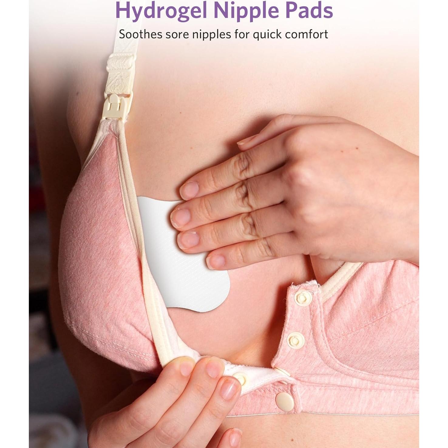 Kit de Lactancia Esenciales NAISMUMMY - Extractor Manual, Protectores, 30 Bolsas