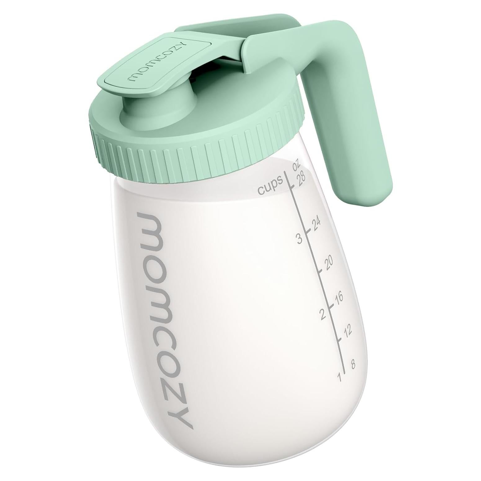 Jarra de Leche Materna Momcozy de Vidrio Resistente al Calor