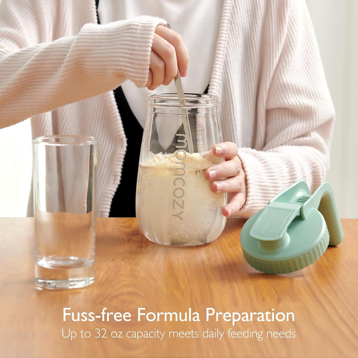 Jarra de Leche Materna Momcozy de Vidrio Resistente al Calor