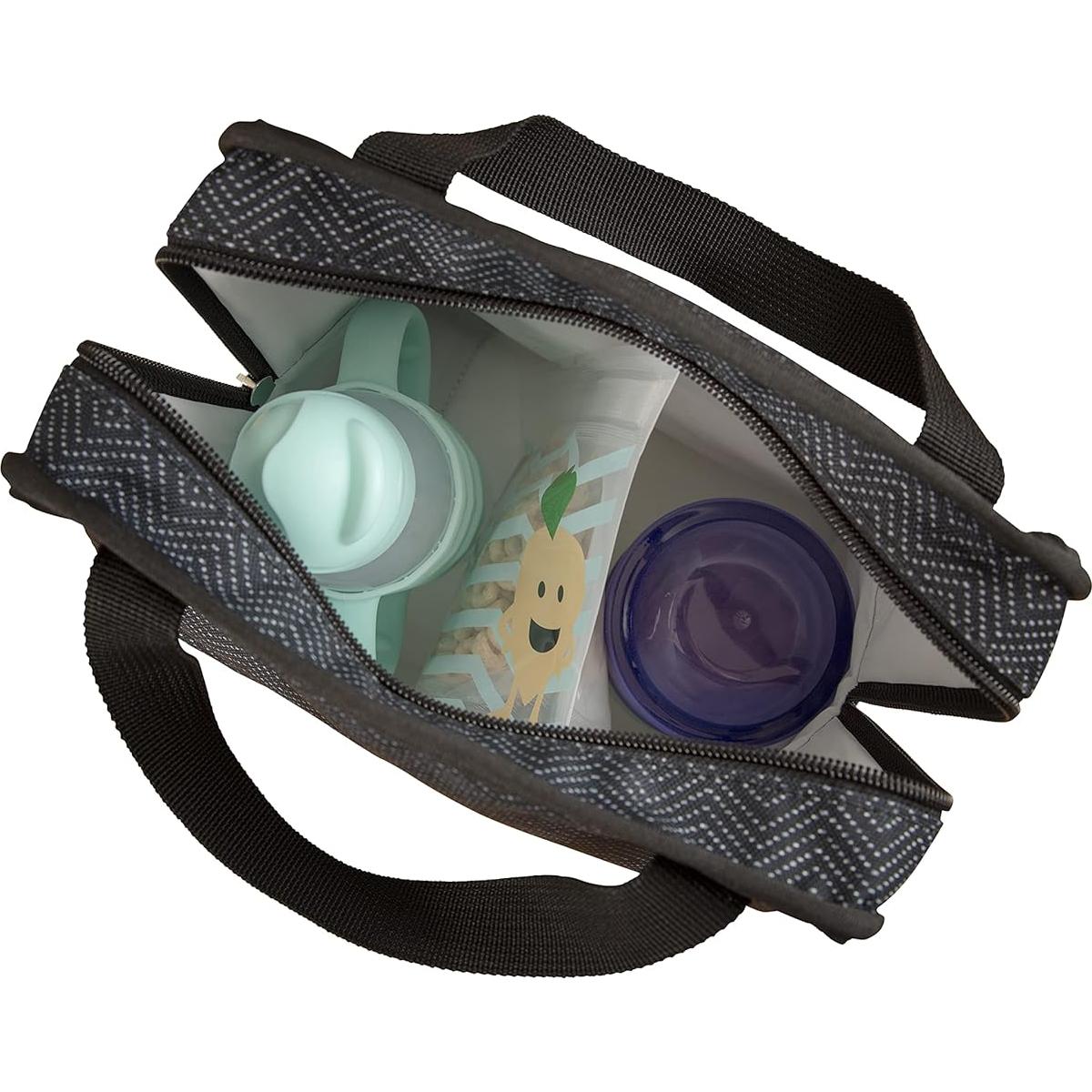 Bolsa Térmica Plegable Dr. Brown para 6 Biberones - Negra