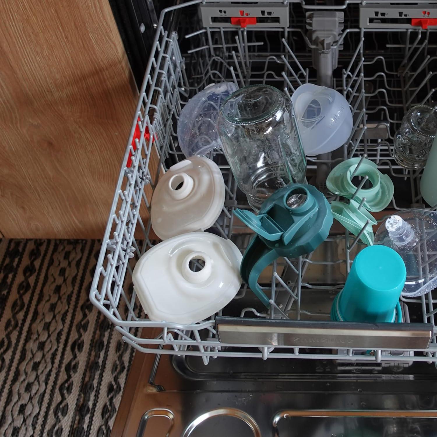 Jarra de vidrio para leche materna Willow 946 ml a prueba de lavavajillas