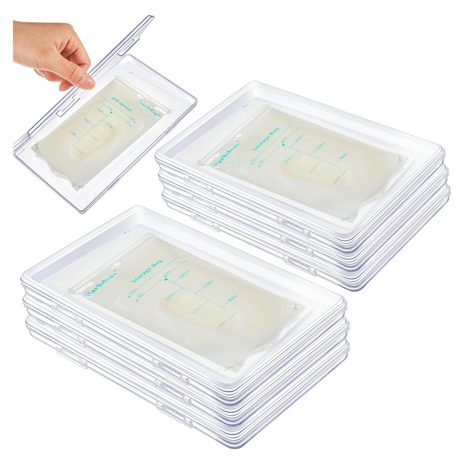 Hushee Organizador de Almacenamiento de Leche Materna 12 Pcs 20x12 cm