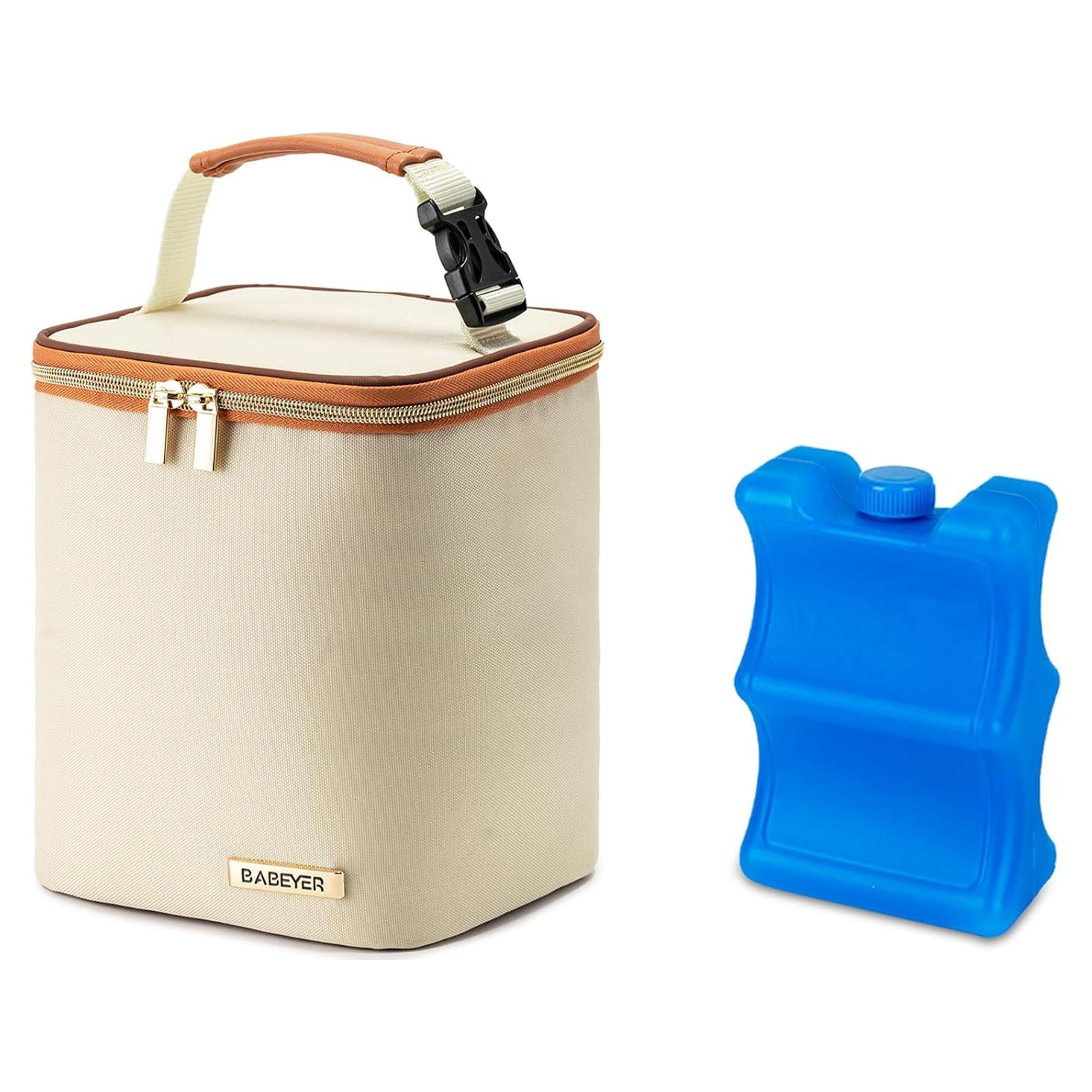 Bolsa Enfriadora de Leche Materna BABEYER 4 Biberones 23x18x17.5 cm