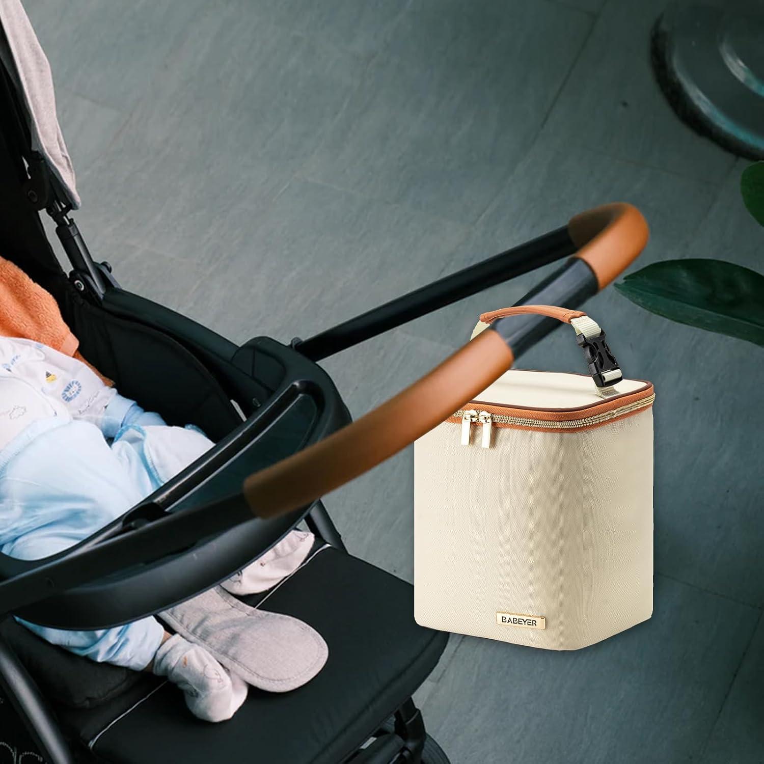 Bolsa Enfriadora de Leche Materna BABEYER 4 Biberones 23x18x17.5 cm