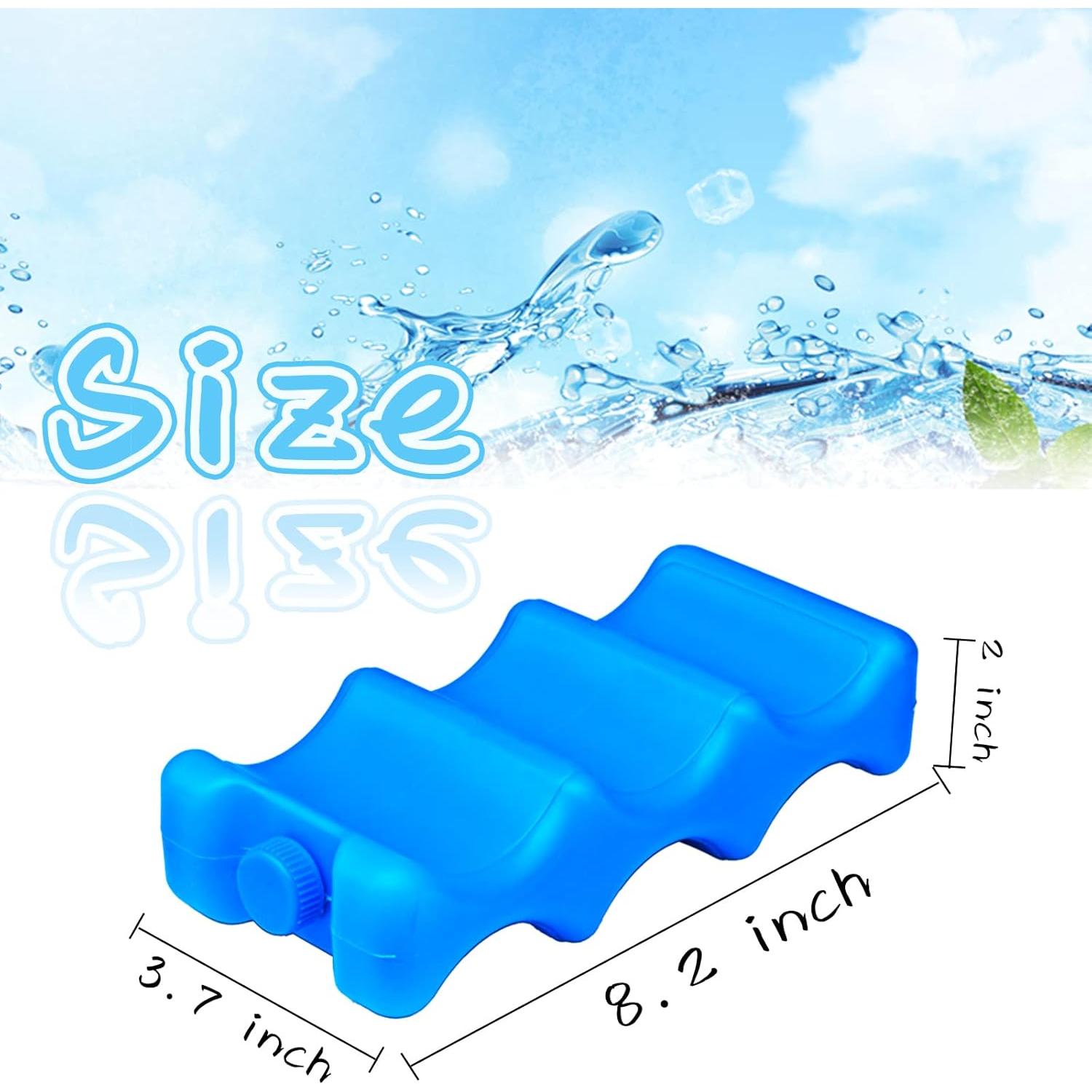 Paquete de 3 Hieleras Reutilizables para Leche Materna