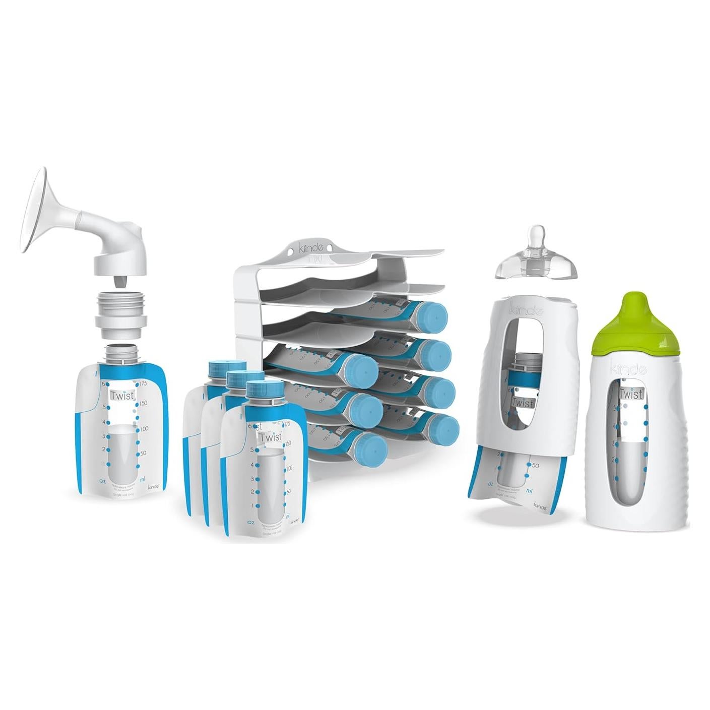 Kit de Almacenamiento de Leche Materna Kiinde Twist 1.55kg